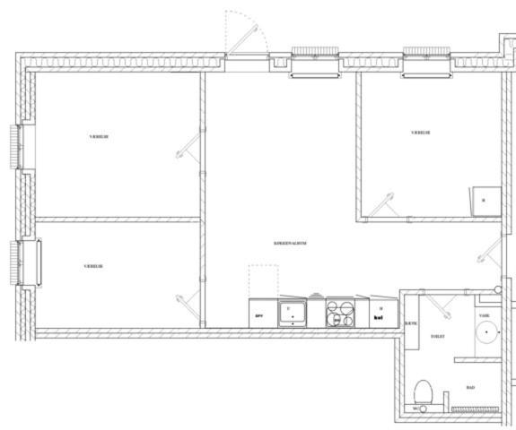 Three-Bedroom Apartment
