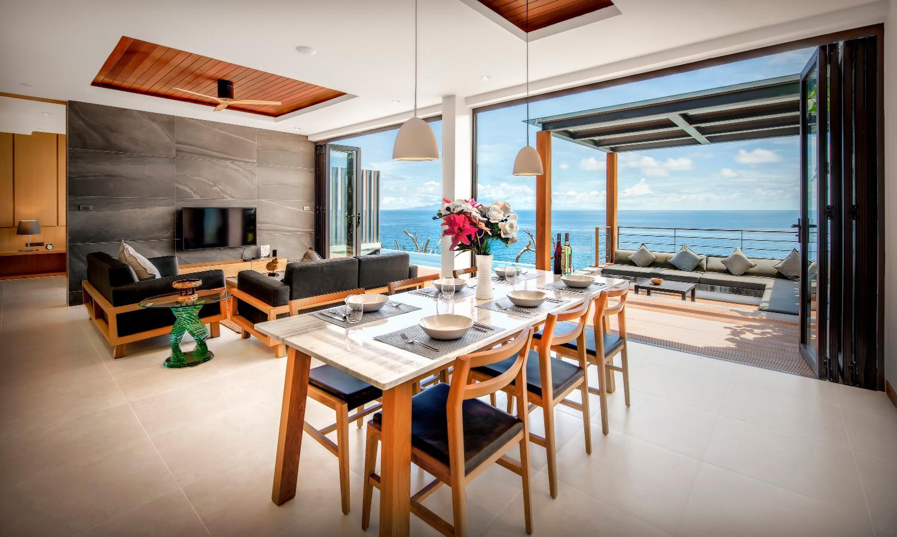 A Residência Villa com Piscina de 3 Quartos
