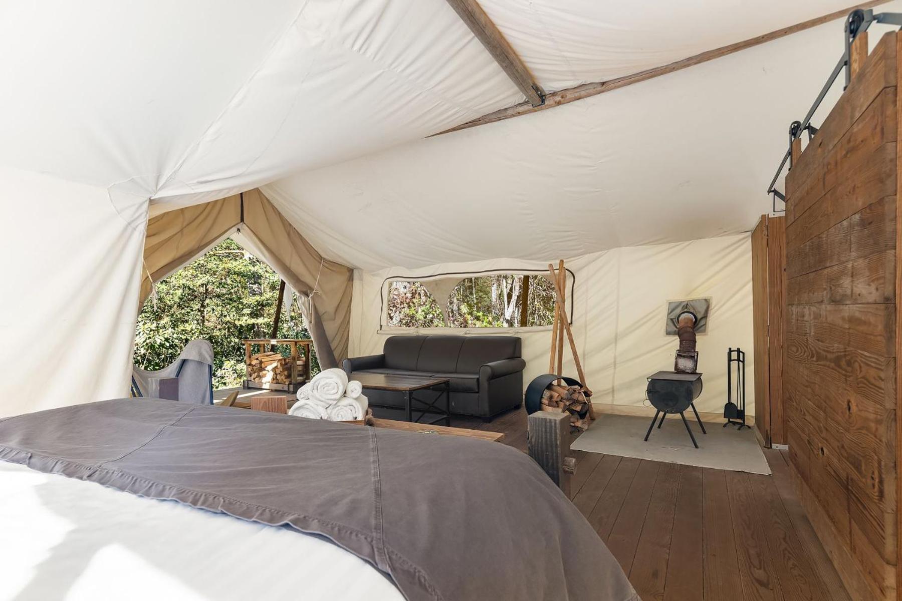 Suite Tent with Private Bathroom and Kids Tent photo 1