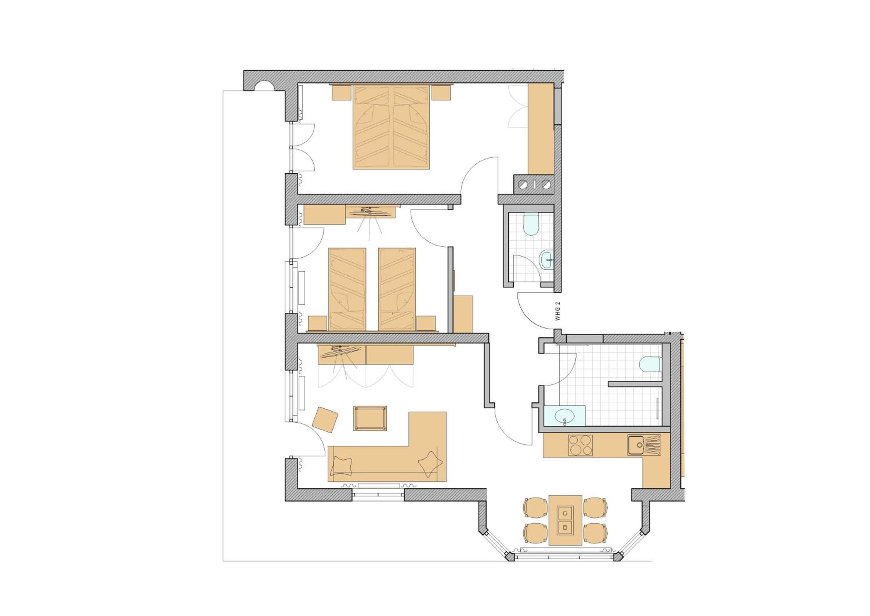 Two-Bedroom Apartment photo 2