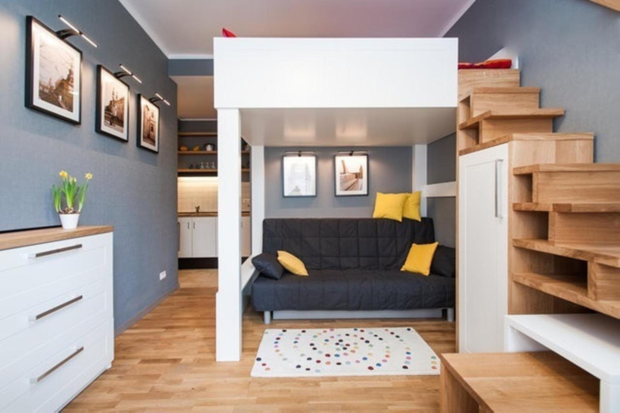 Studio Apartment with Balcony