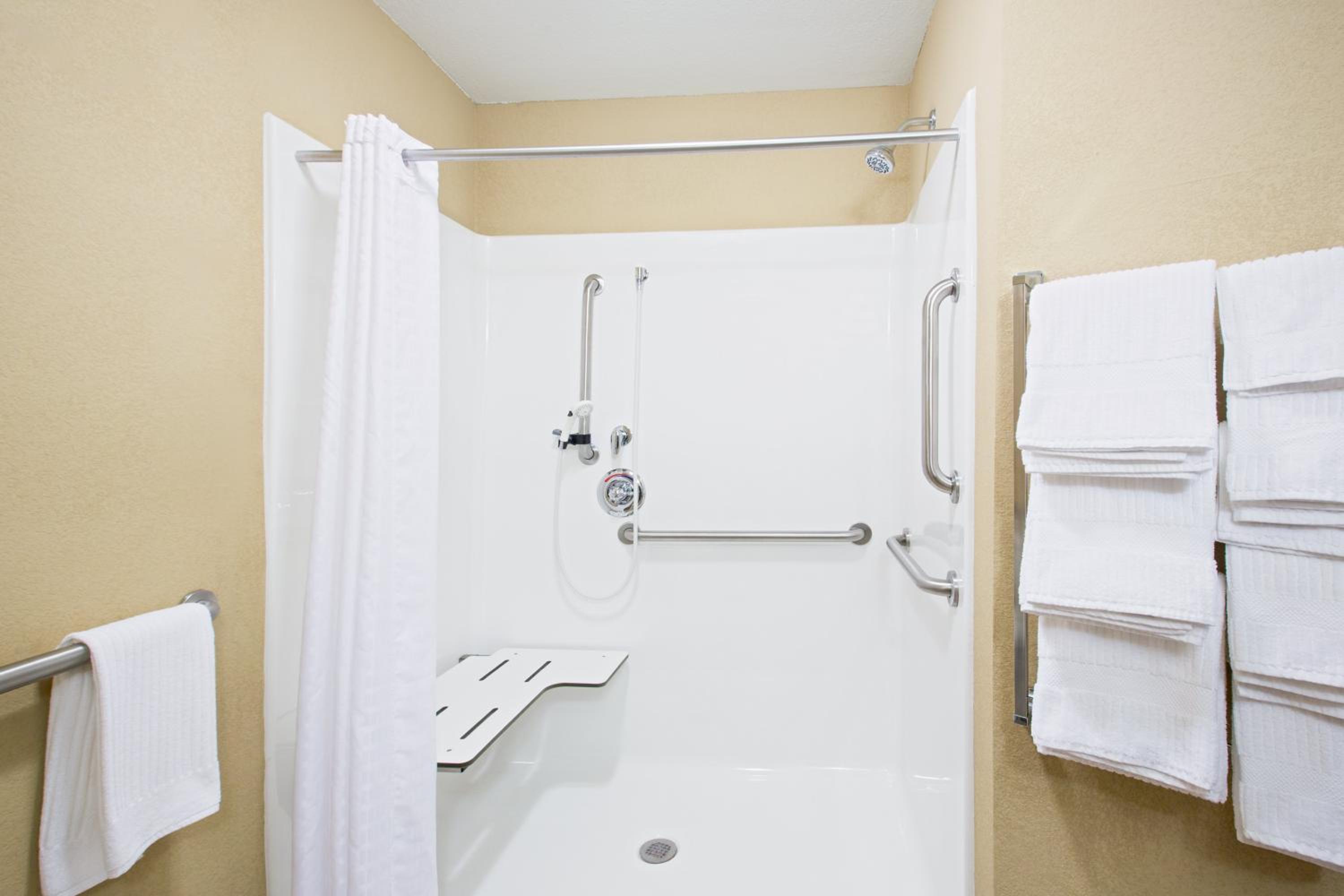 Queen Studio Suite- with Roll in Shower - Disability Accessible/Non-Smoking  - Photo 2