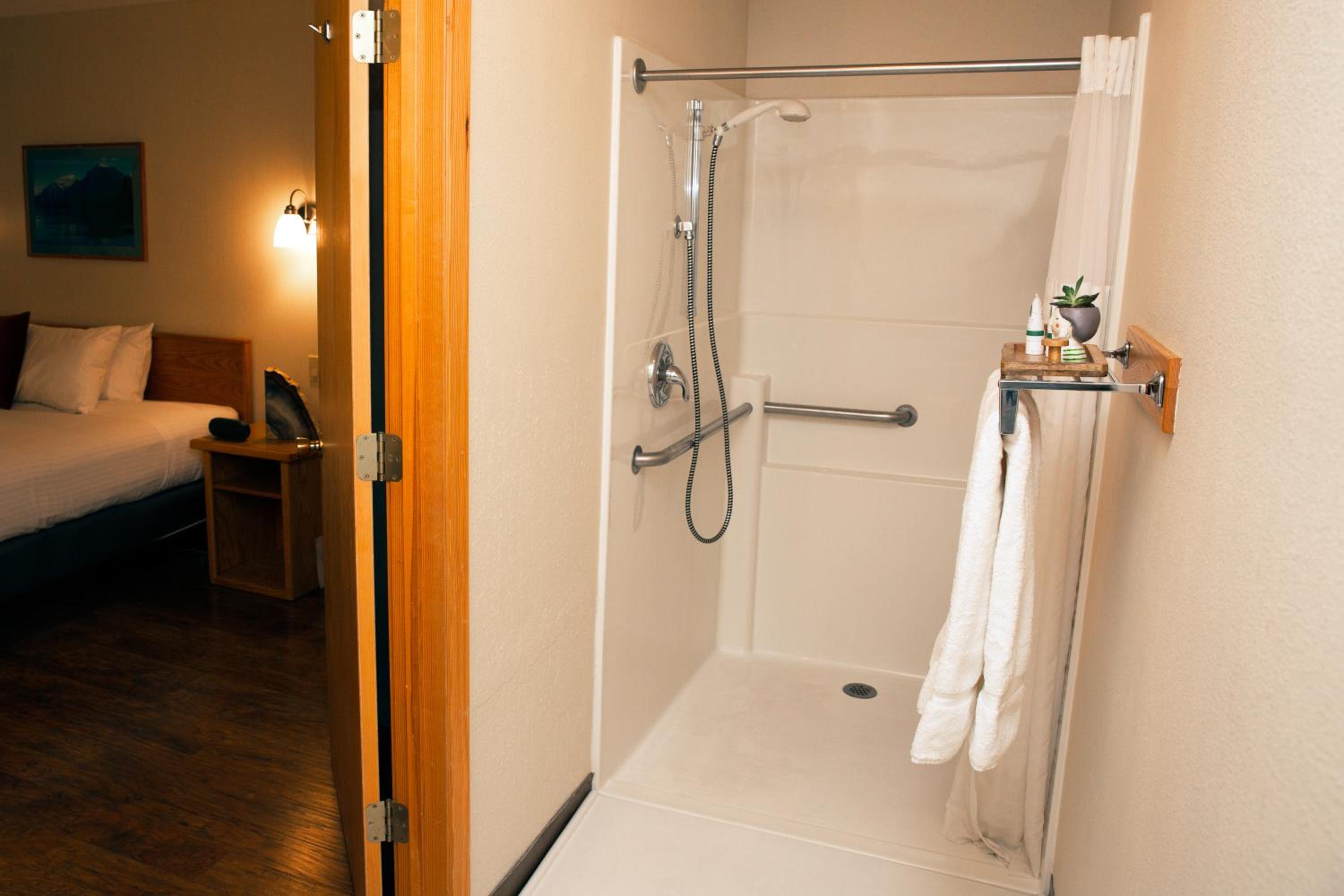 King Room with Roll-In Shower - Disability Access photo 2