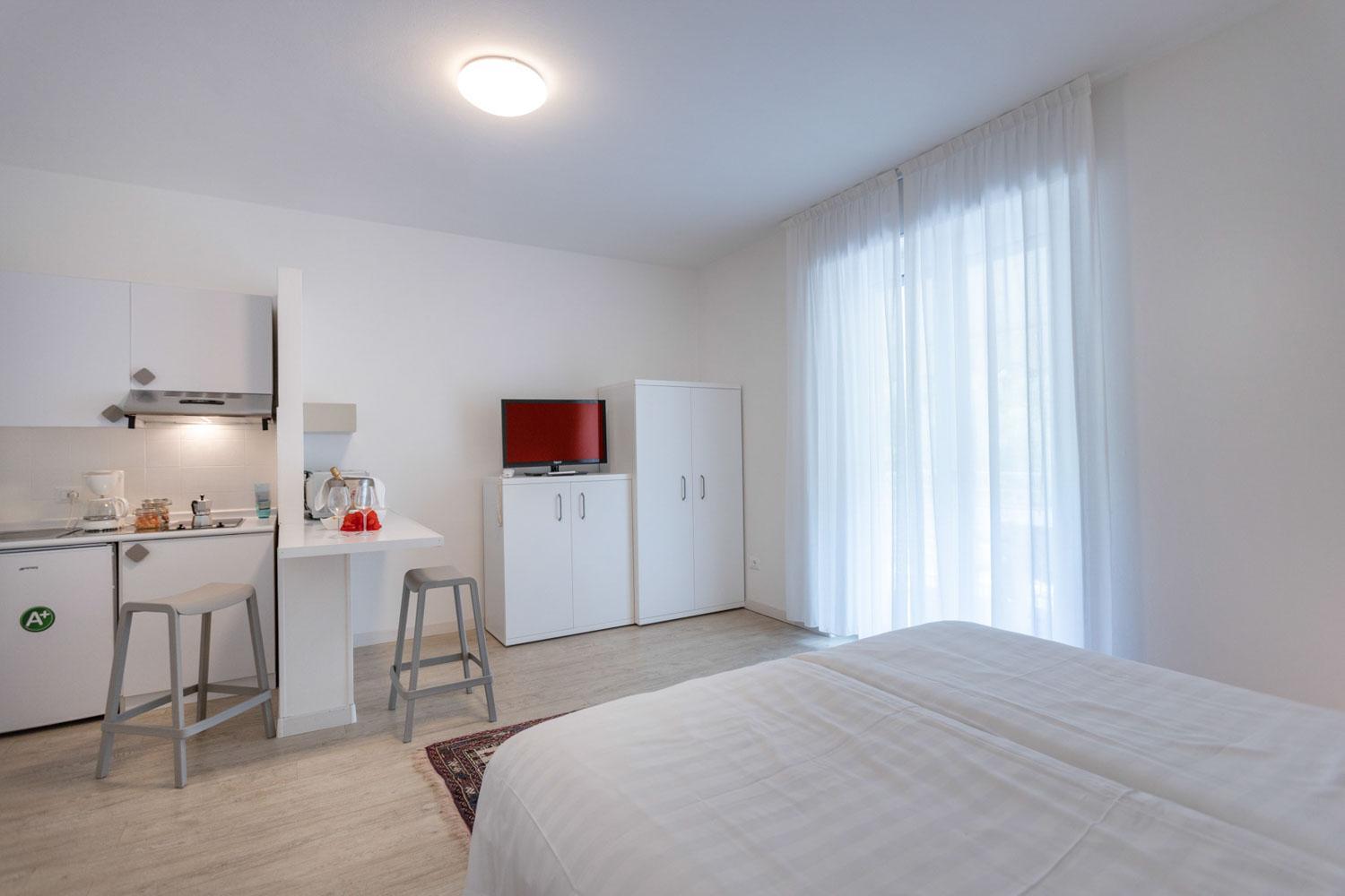 Studio Apartment with Mountain View