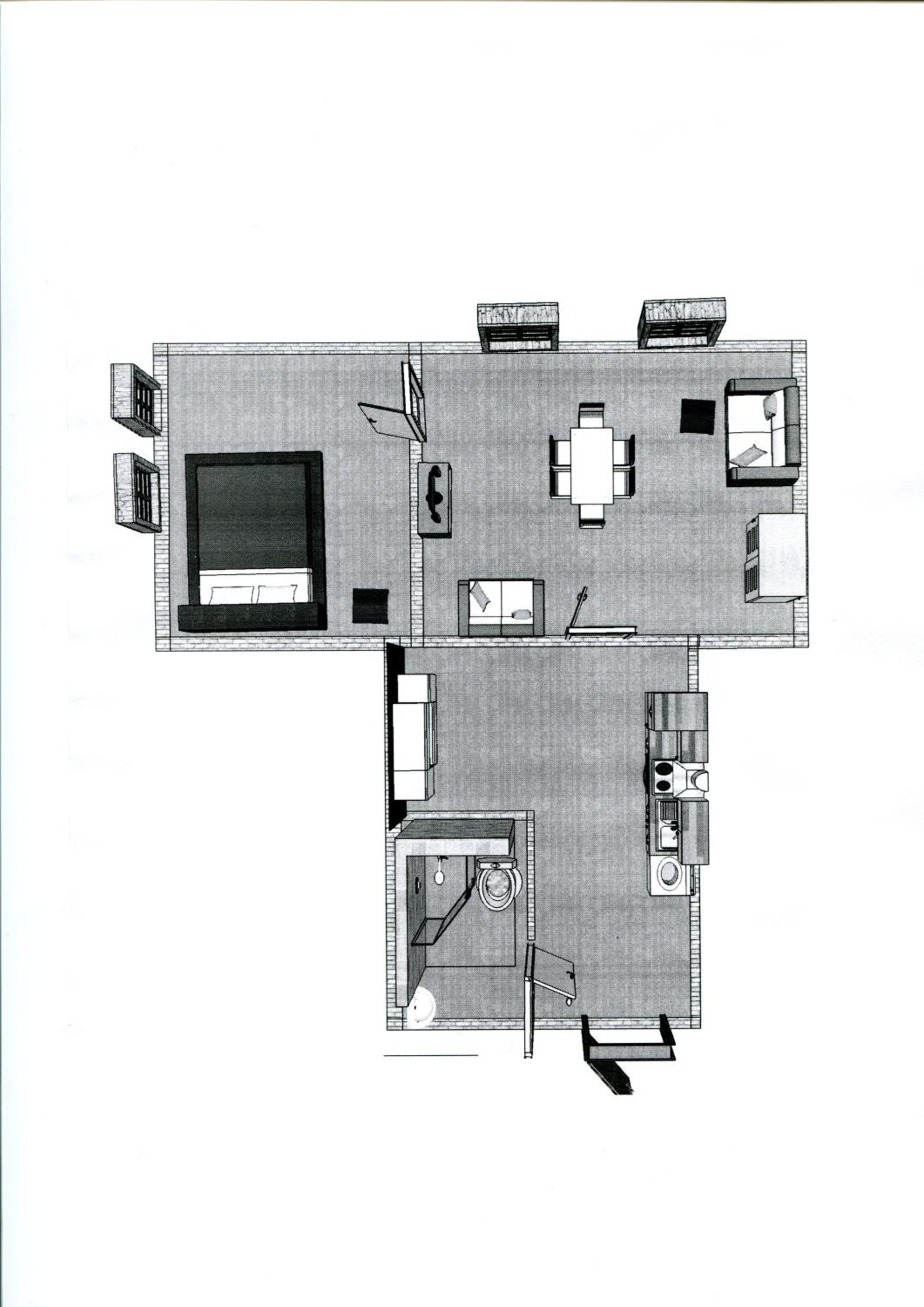 Two-Bedroom Apartment photo 2