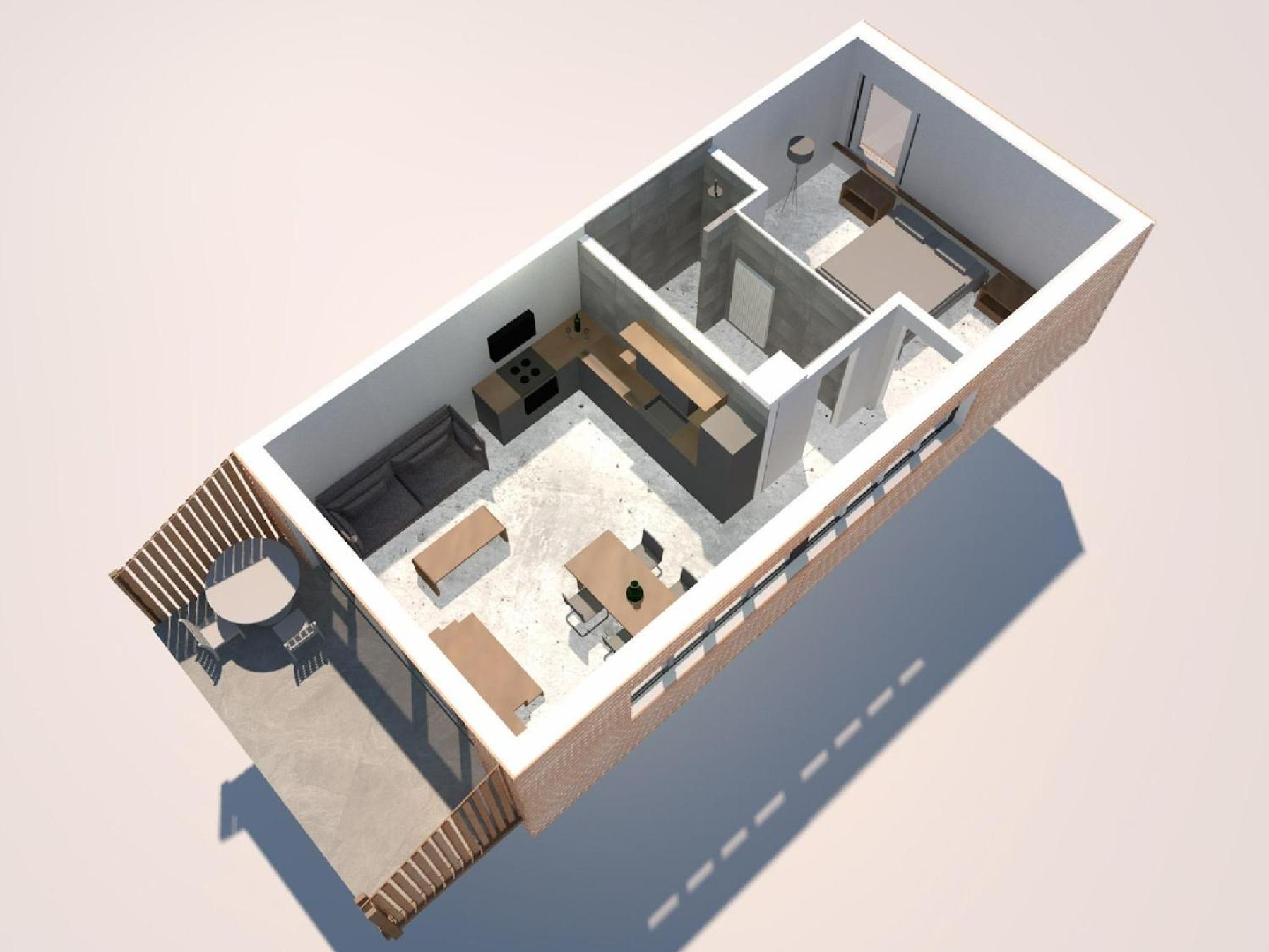 Superior One-Bedroom Apartment with Balcony photo 3