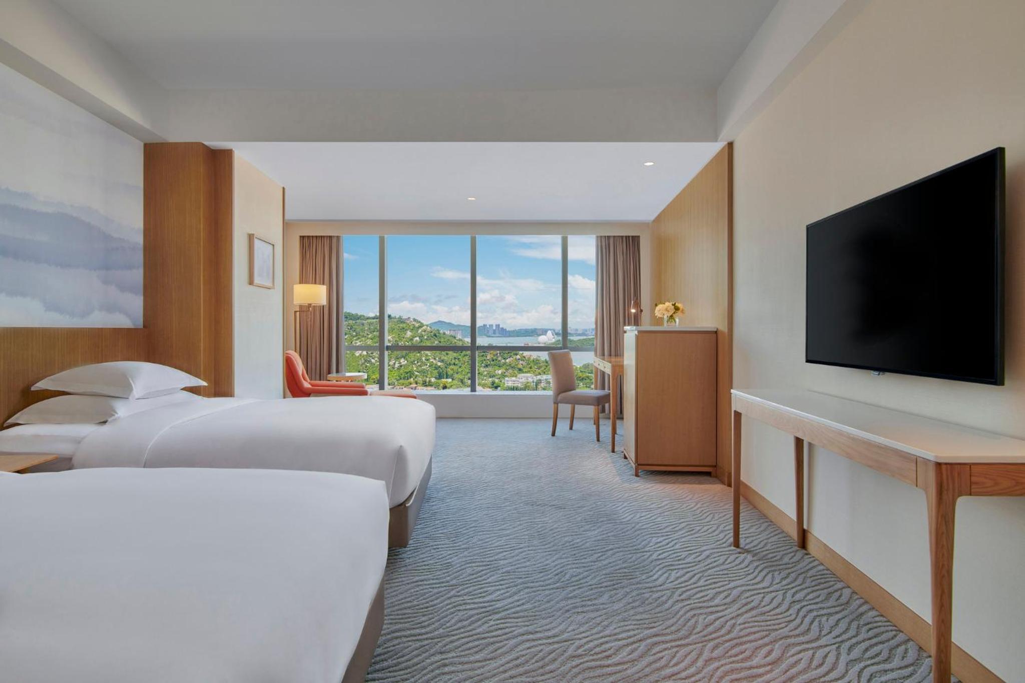 2 Double beds Standard Sea View Lounge Access