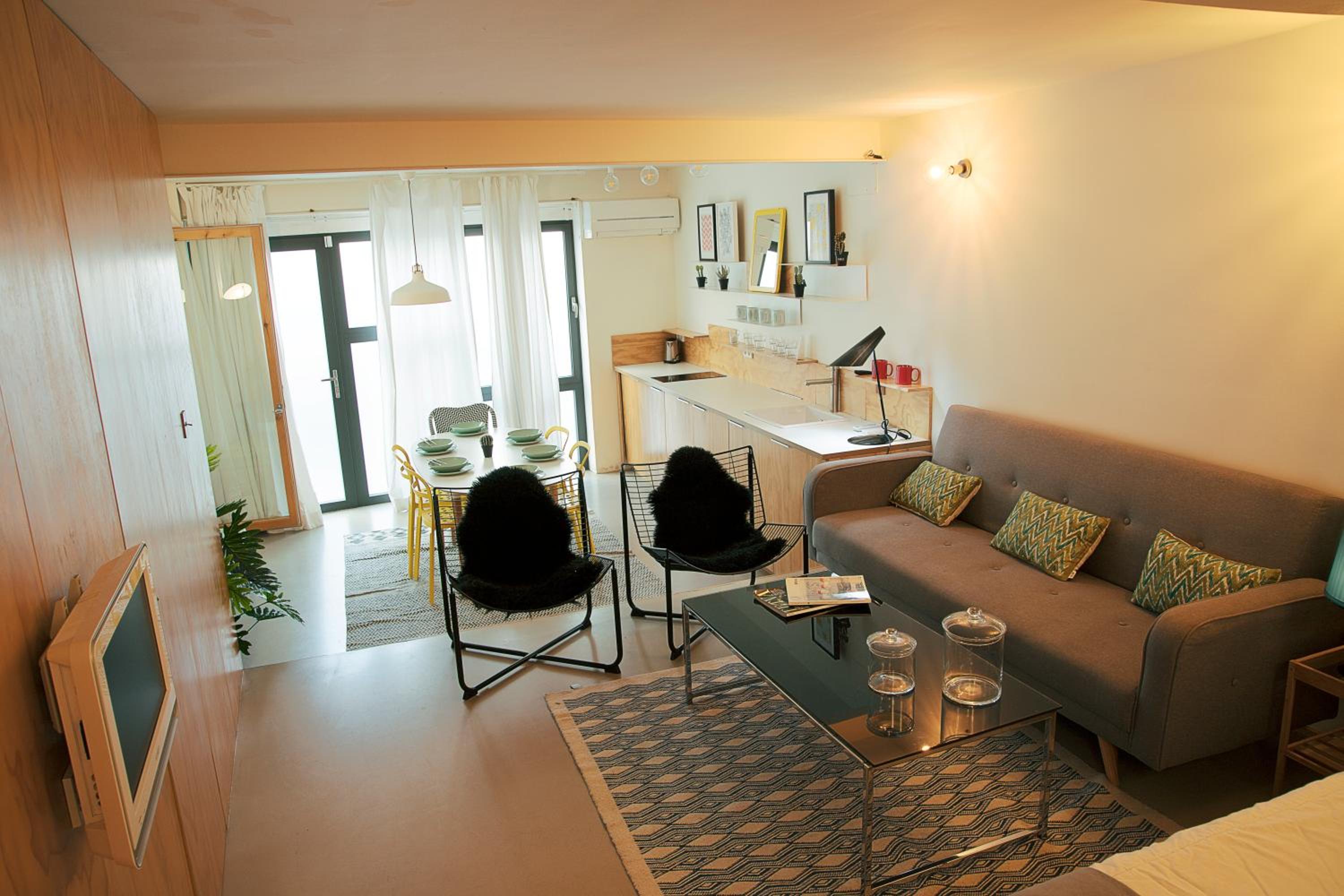 Apartamento de dos habitaciones