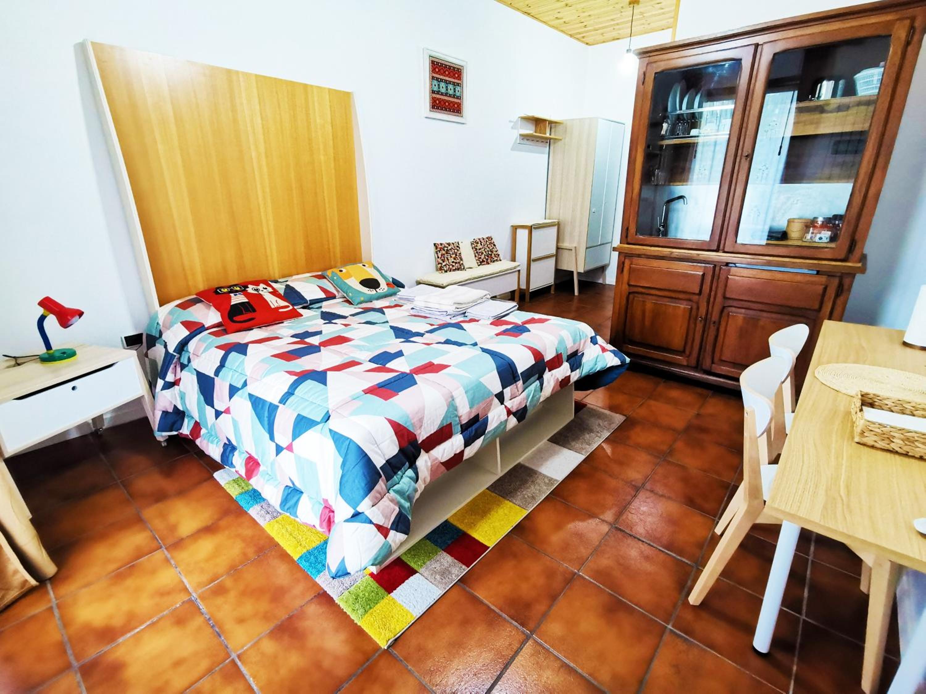 Studio with Balcony