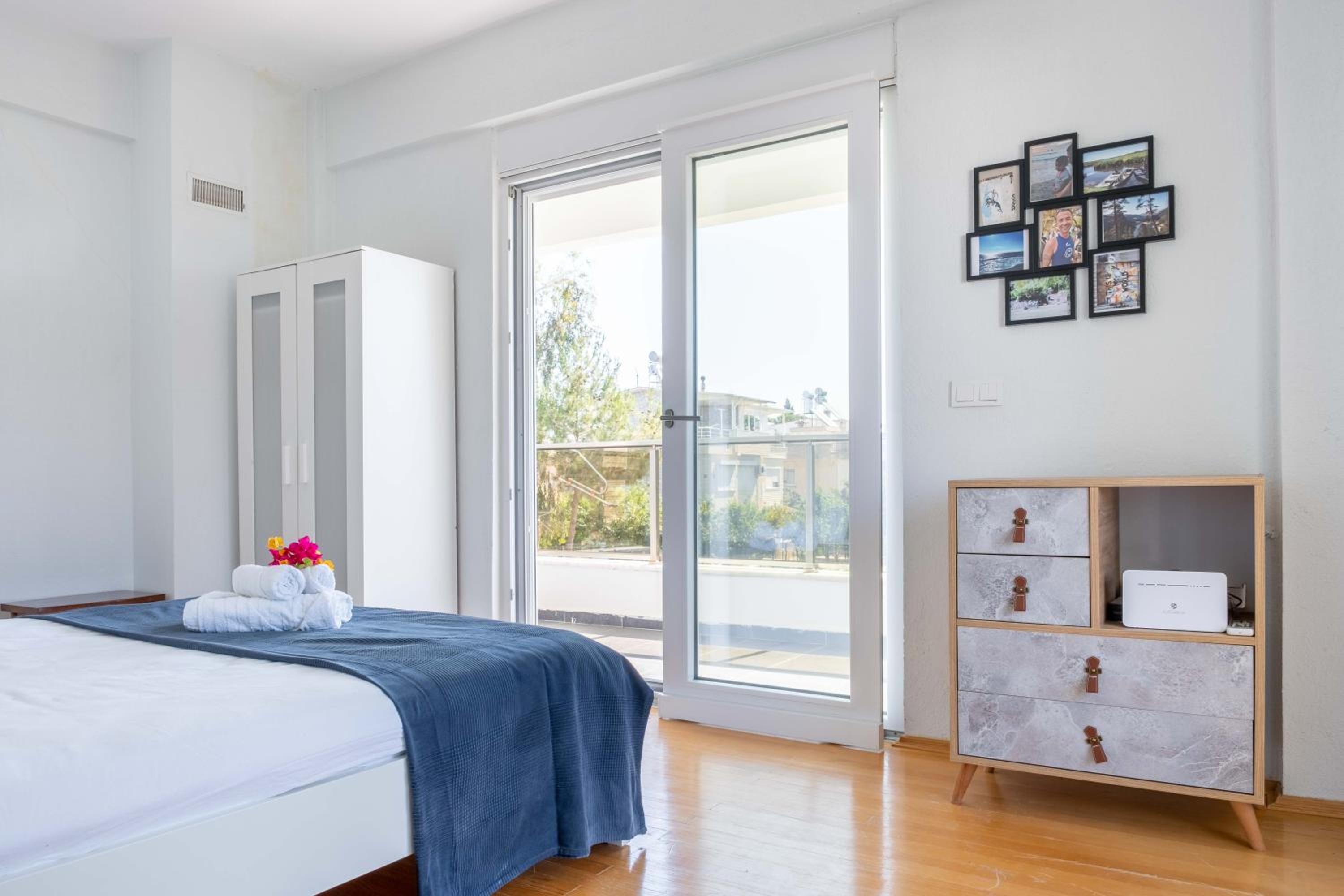 Three-Bedroom Apartment with Pool View