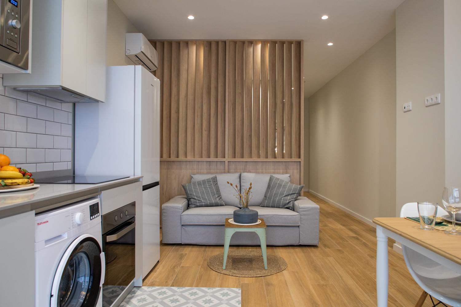 Apartamento de dos habitaciones
