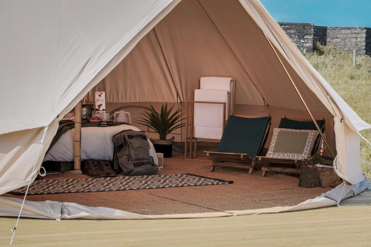 type 3 - 16 ft Luxe Bell Tent and viewing deck photo 2