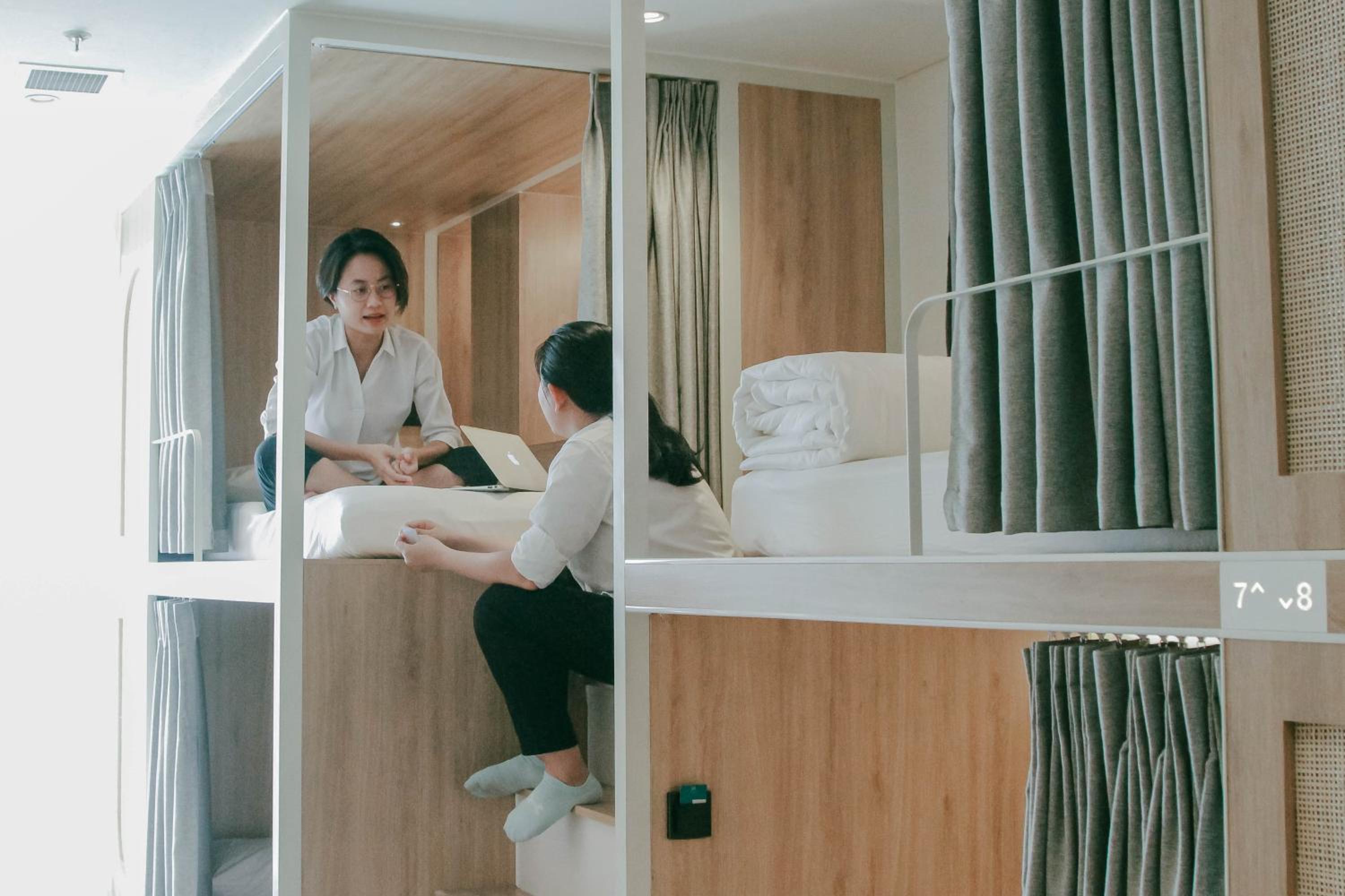 Bed in 8-Bed Mixed Dormitory Room