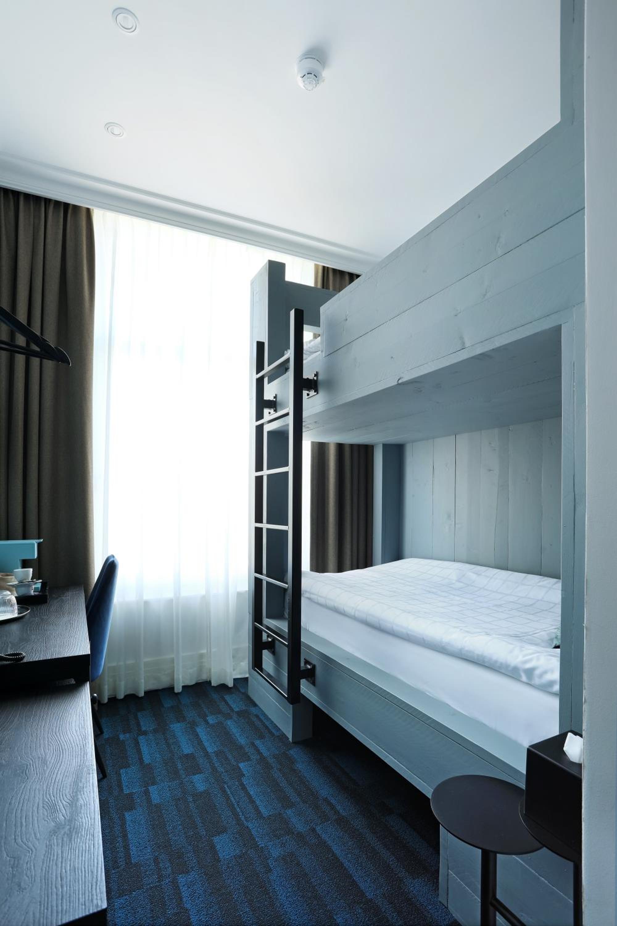 Twin with bunk bed