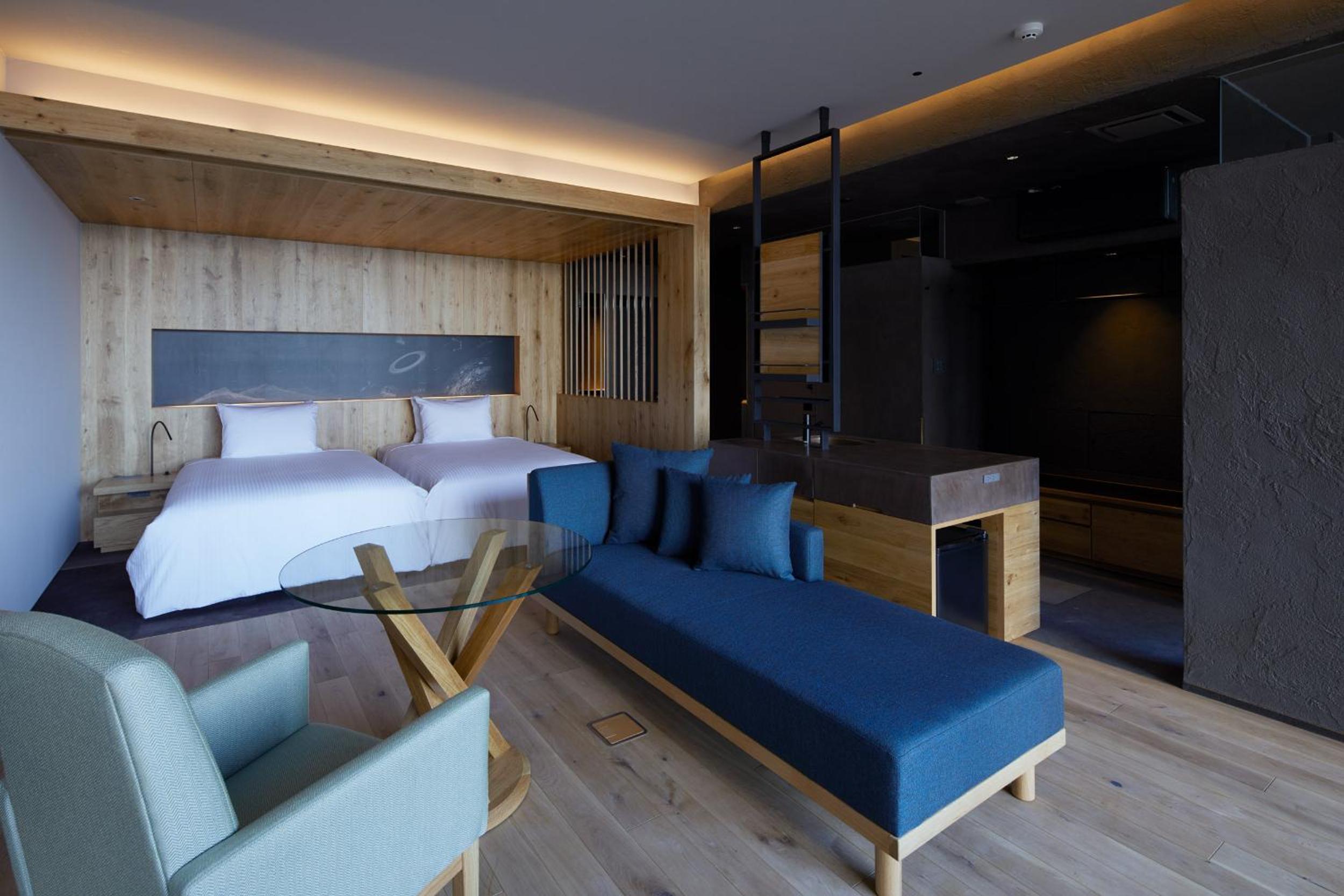 Deluxe Twin Room (3-4F) with Semi Open-Air Bath (47㎡) Non-Smoking - Photo 2
