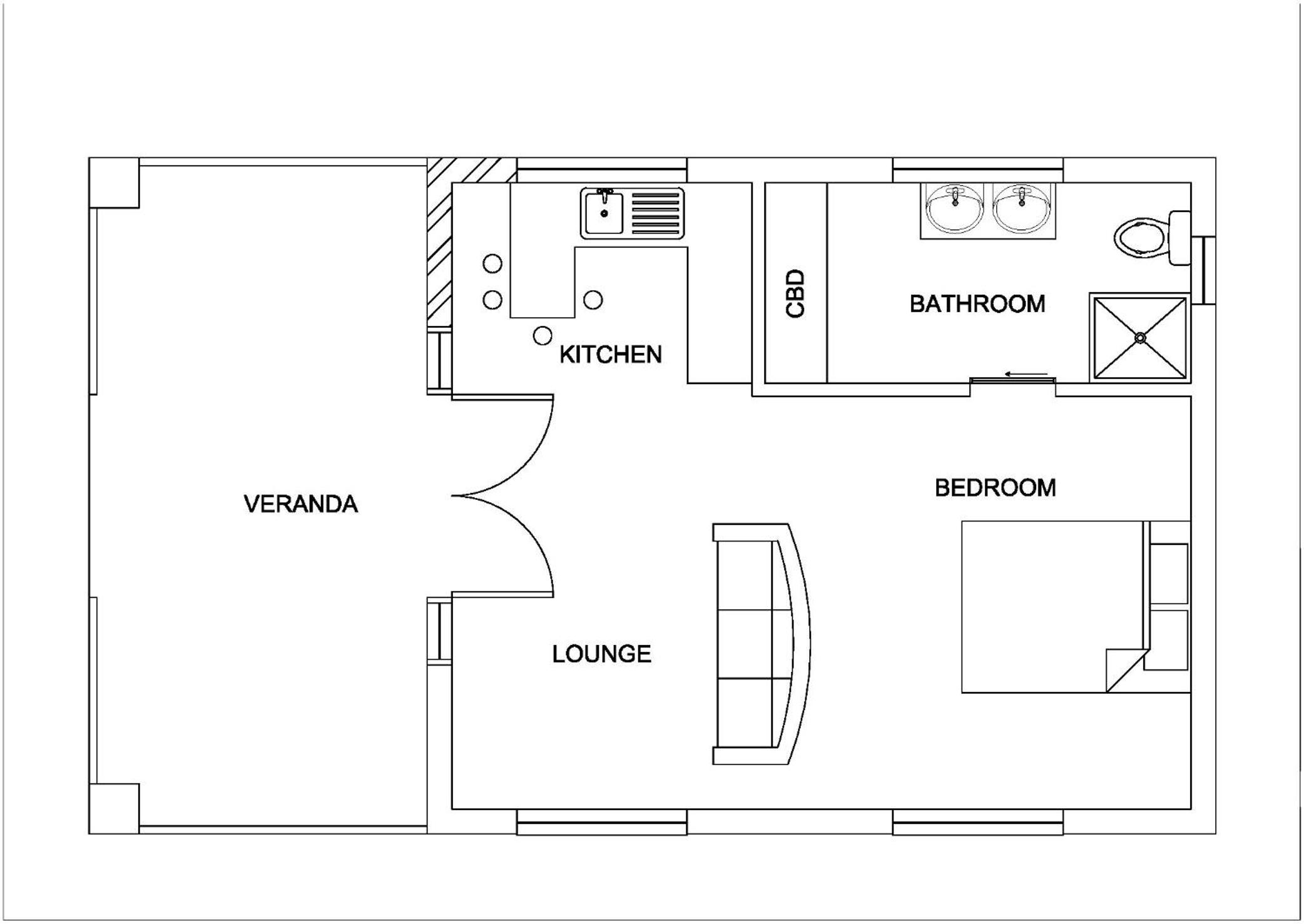 One-Bedroom Apartment photo 2