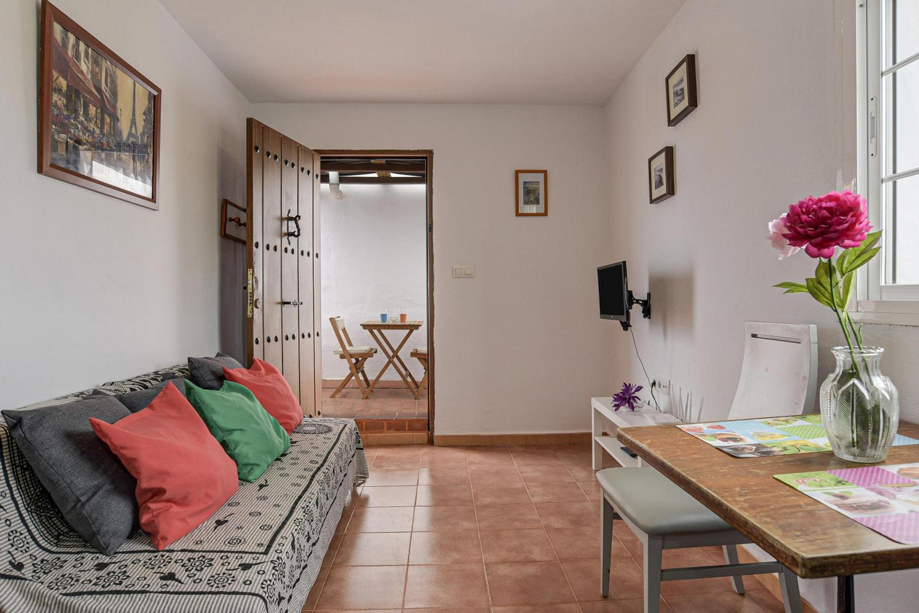 Apartamento de un dormitorio superior con balcón