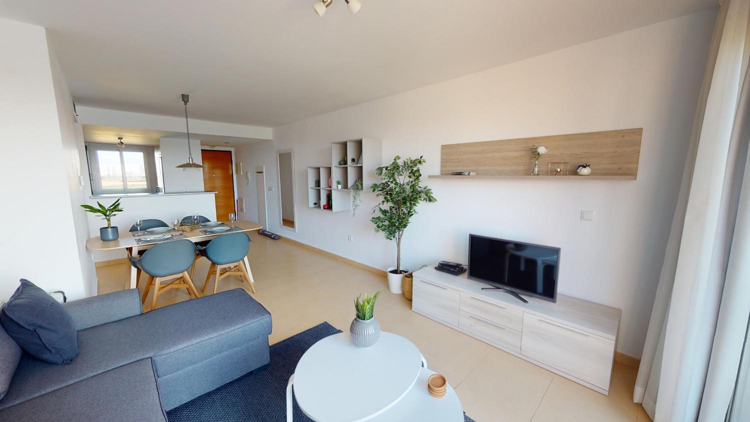 Apartamento de dos habitaciones