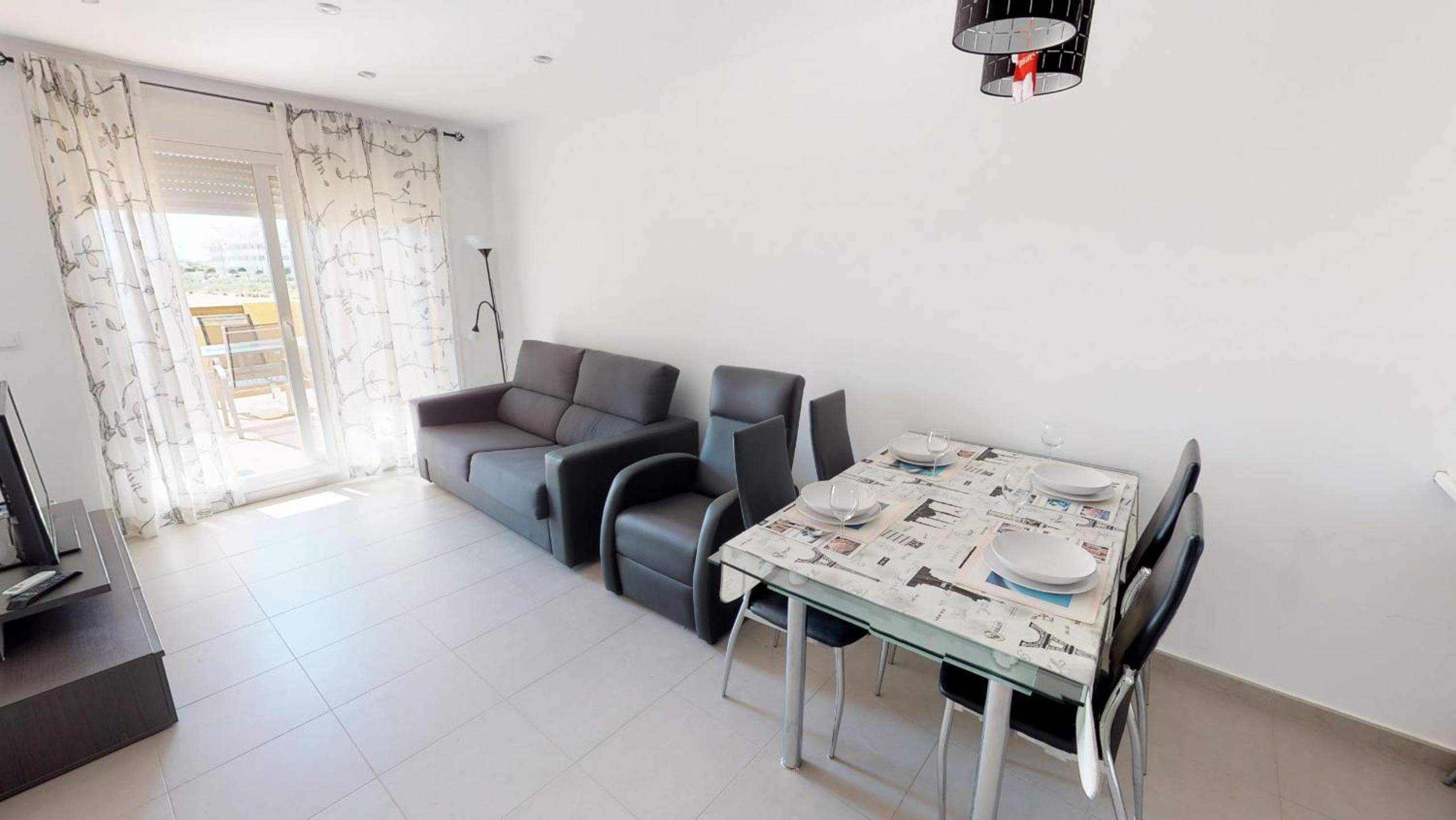 Apartamento de dos habitaciones