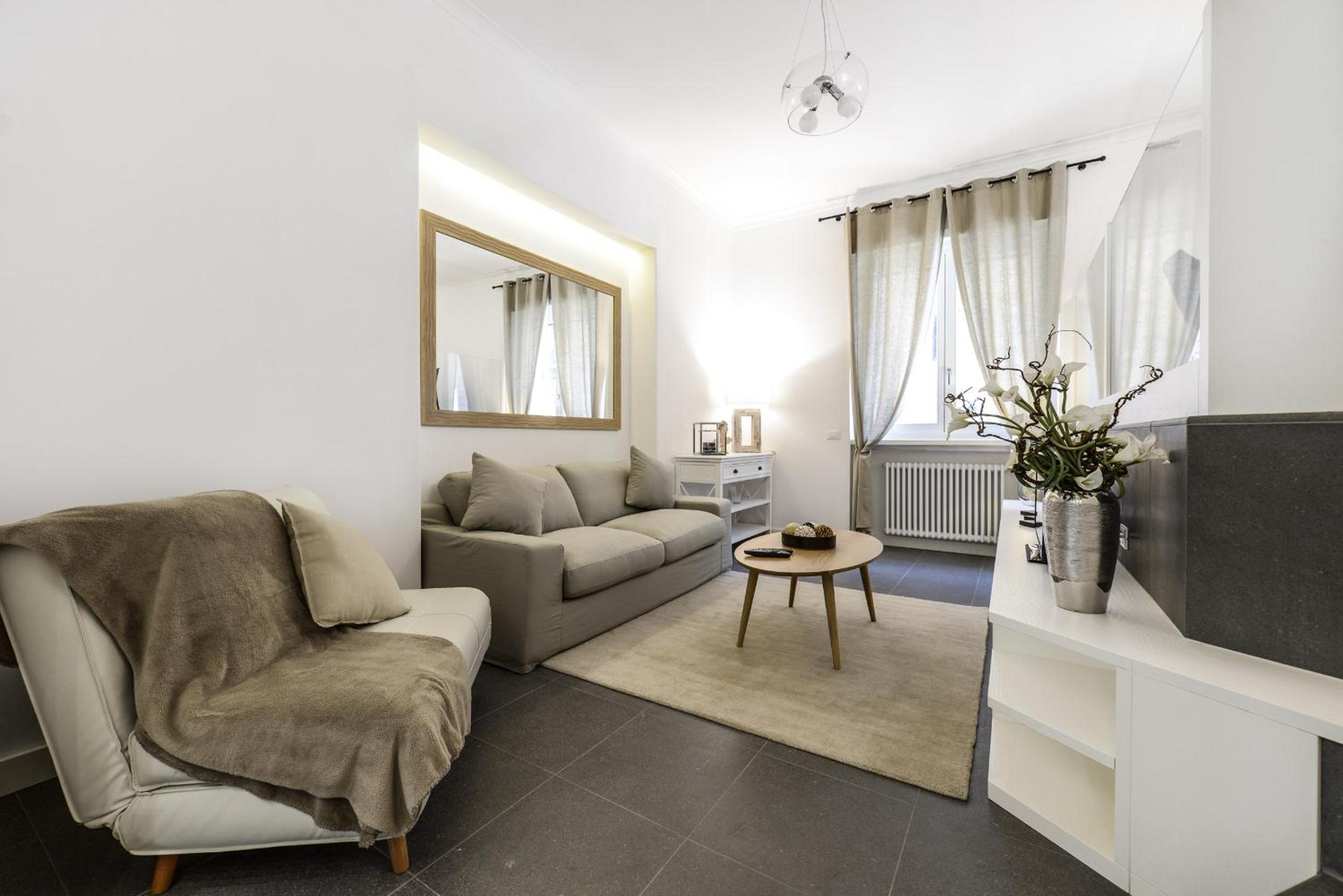 One-Bedroom Apartment - Address: Via Giambattista Vico 29