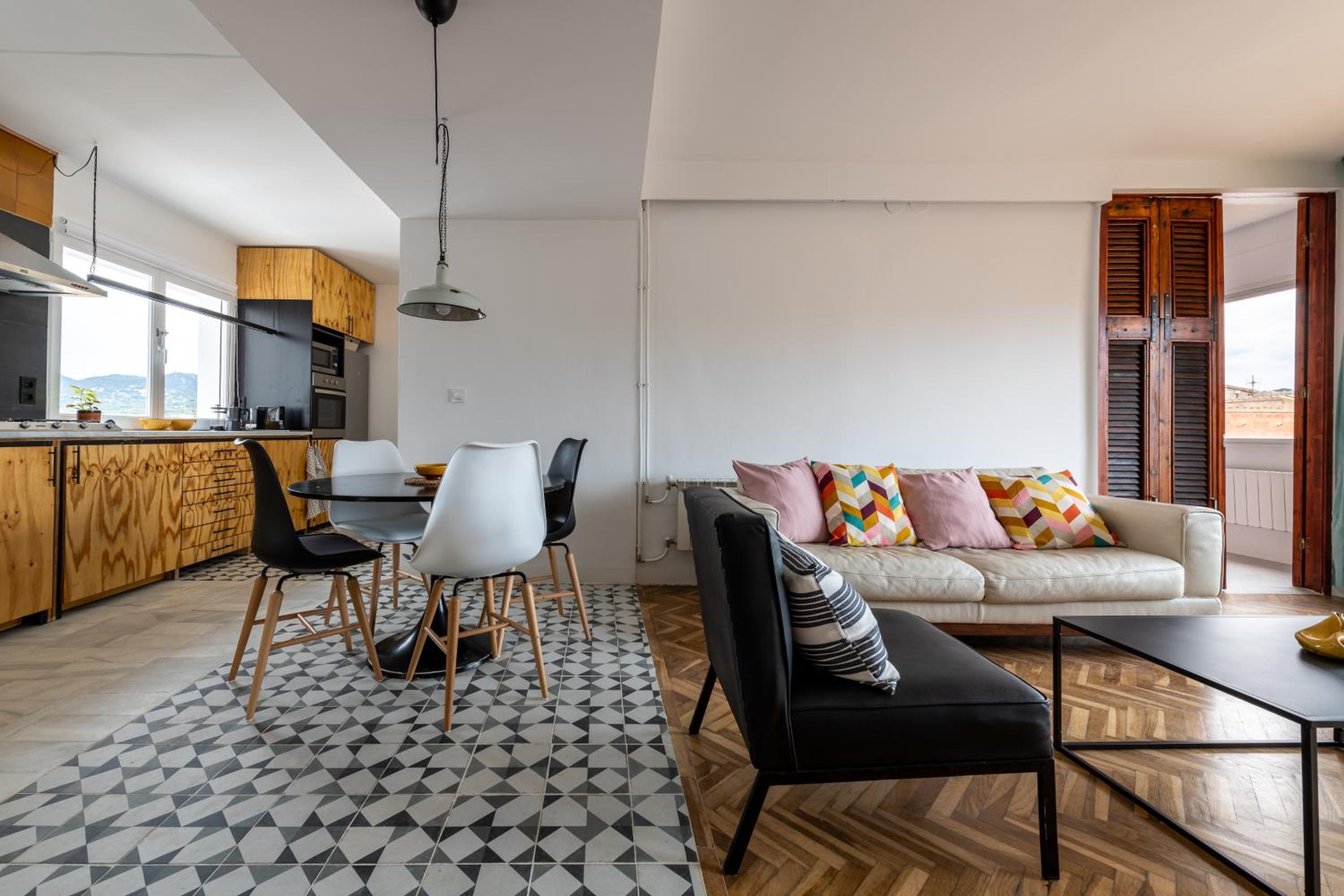 Apartamento de dos habitaciones