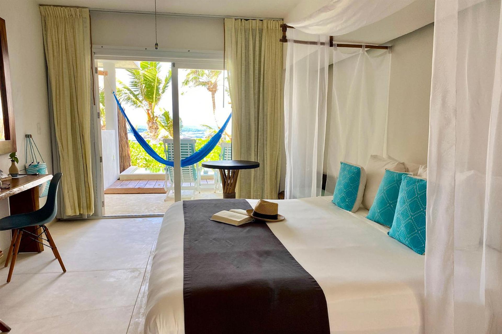 Beachfront ground floor