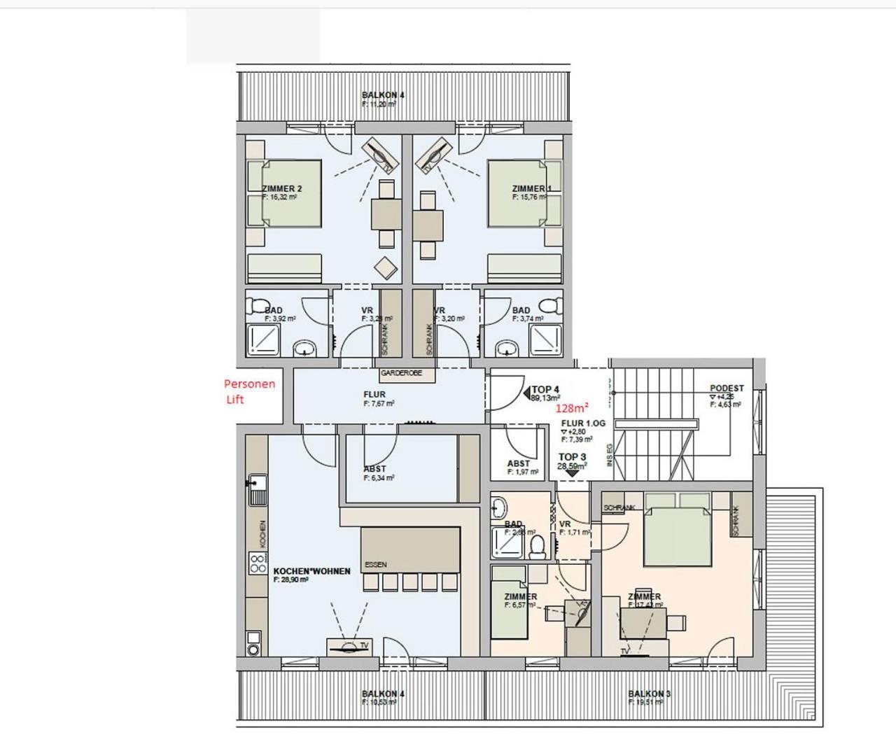 Apartment with Mountain View photo 3