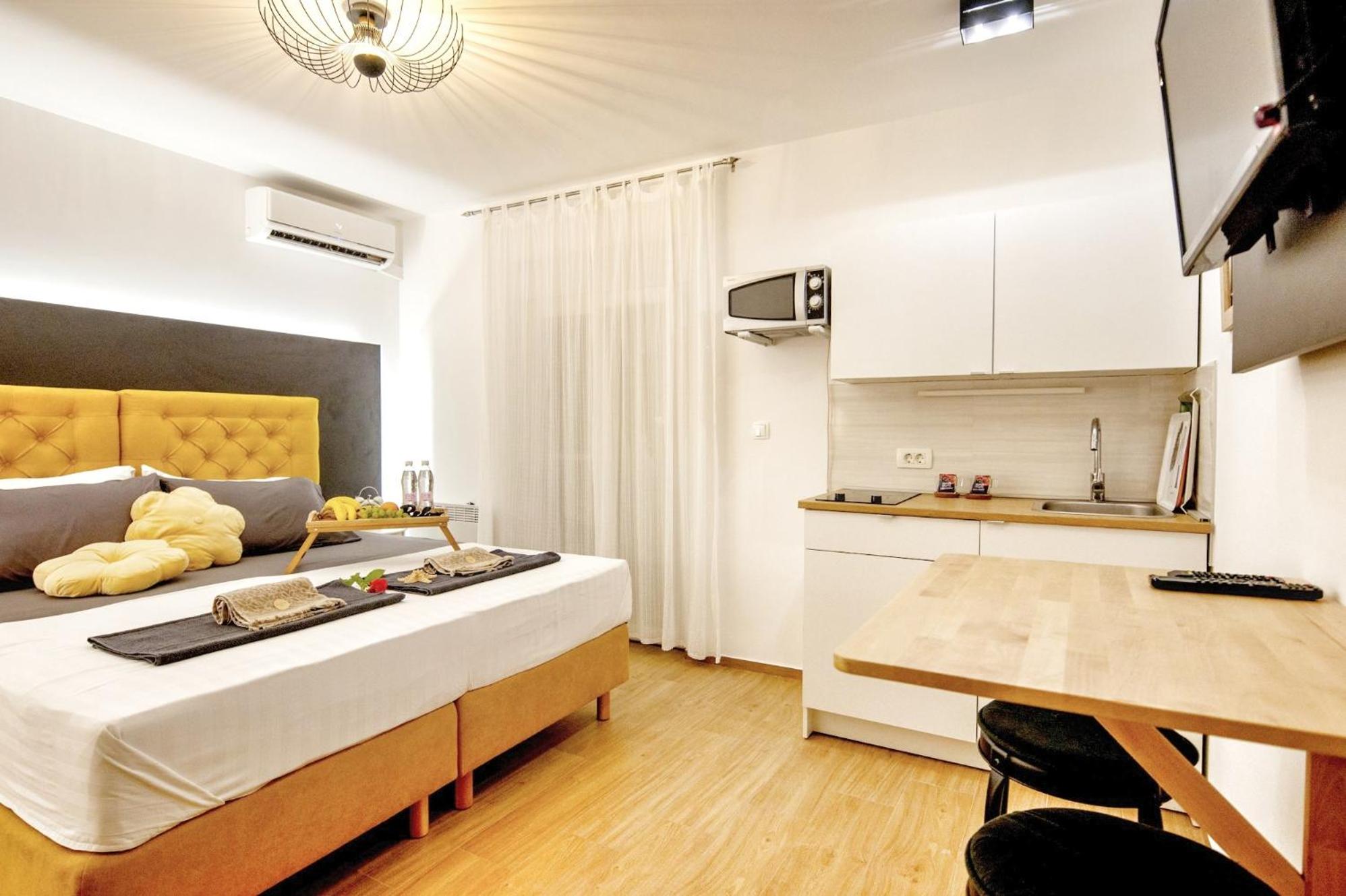Studio with Balcony