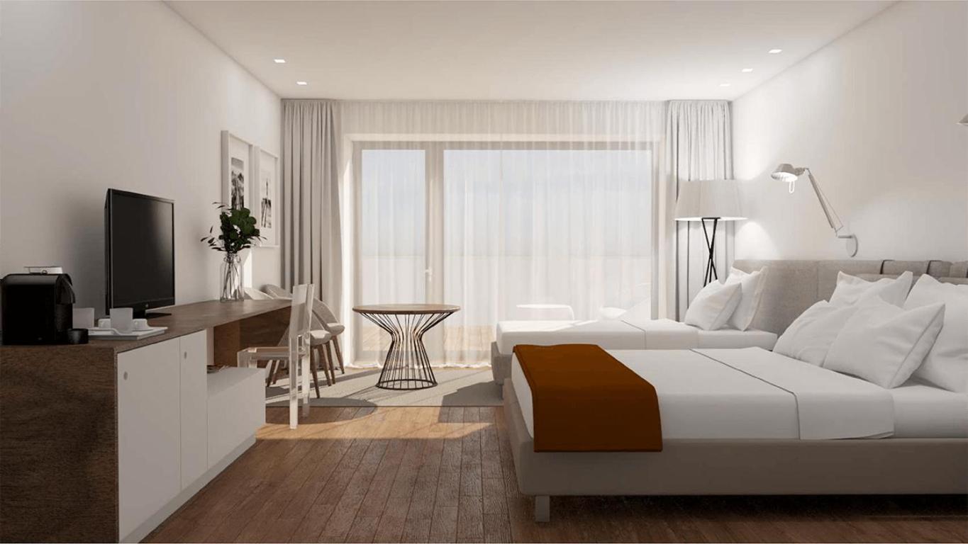 Double or Twin Room with Sea View