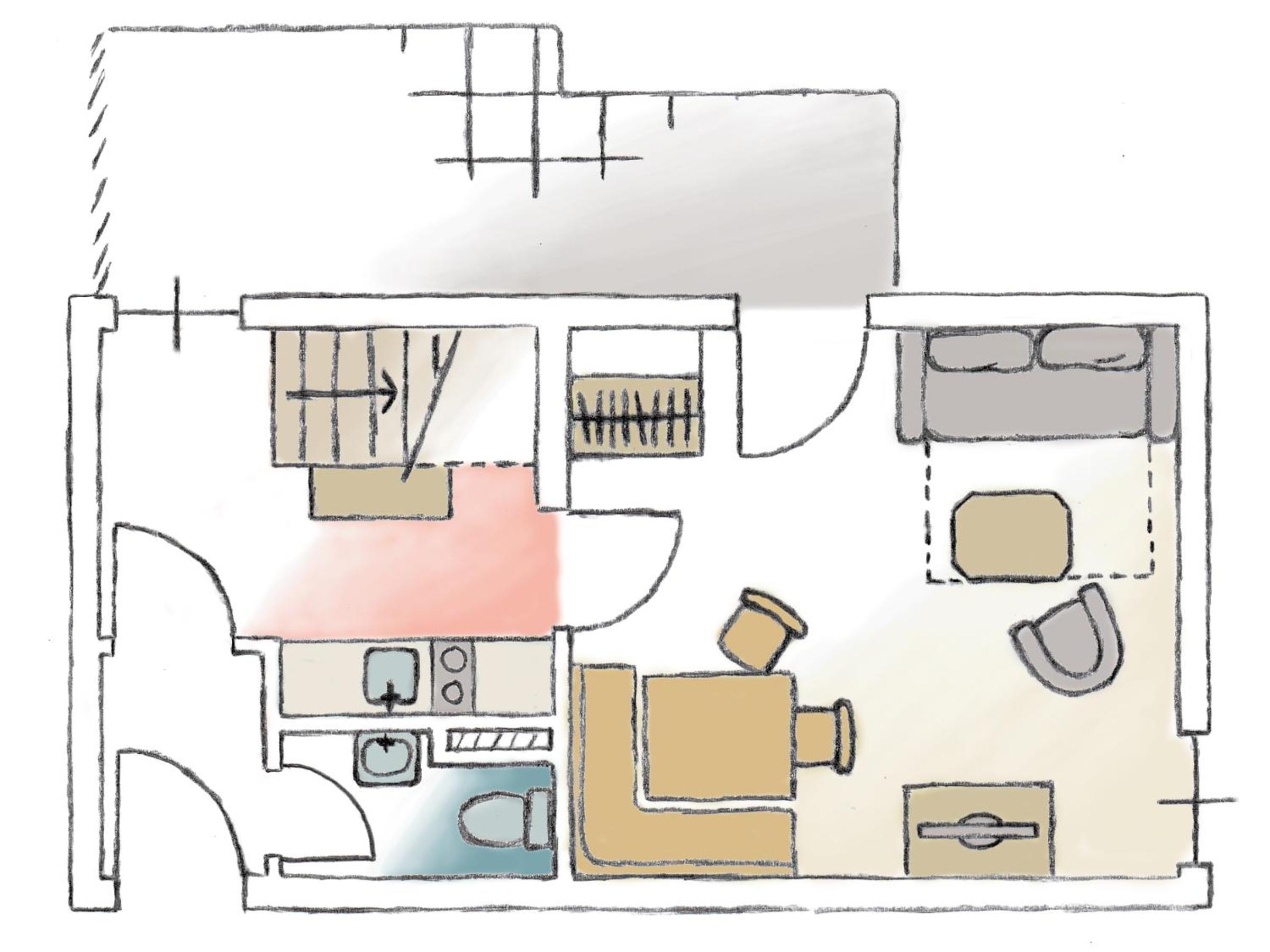 One-Bedroom Apartment photo 2