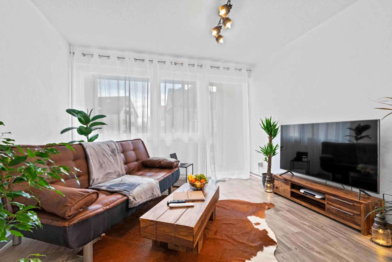 One-Bedroom Apartment with Garden View