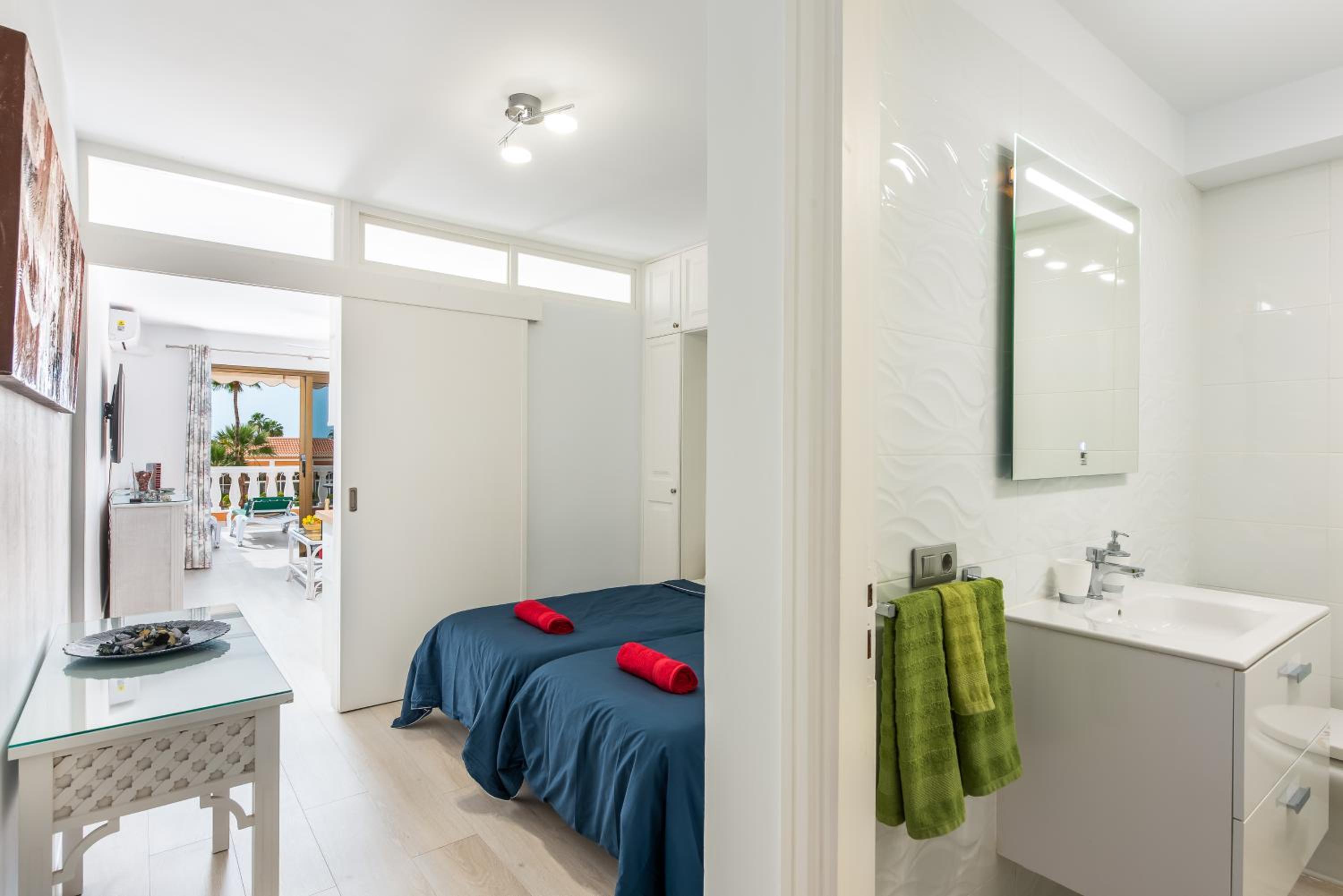 Estudio con terraza