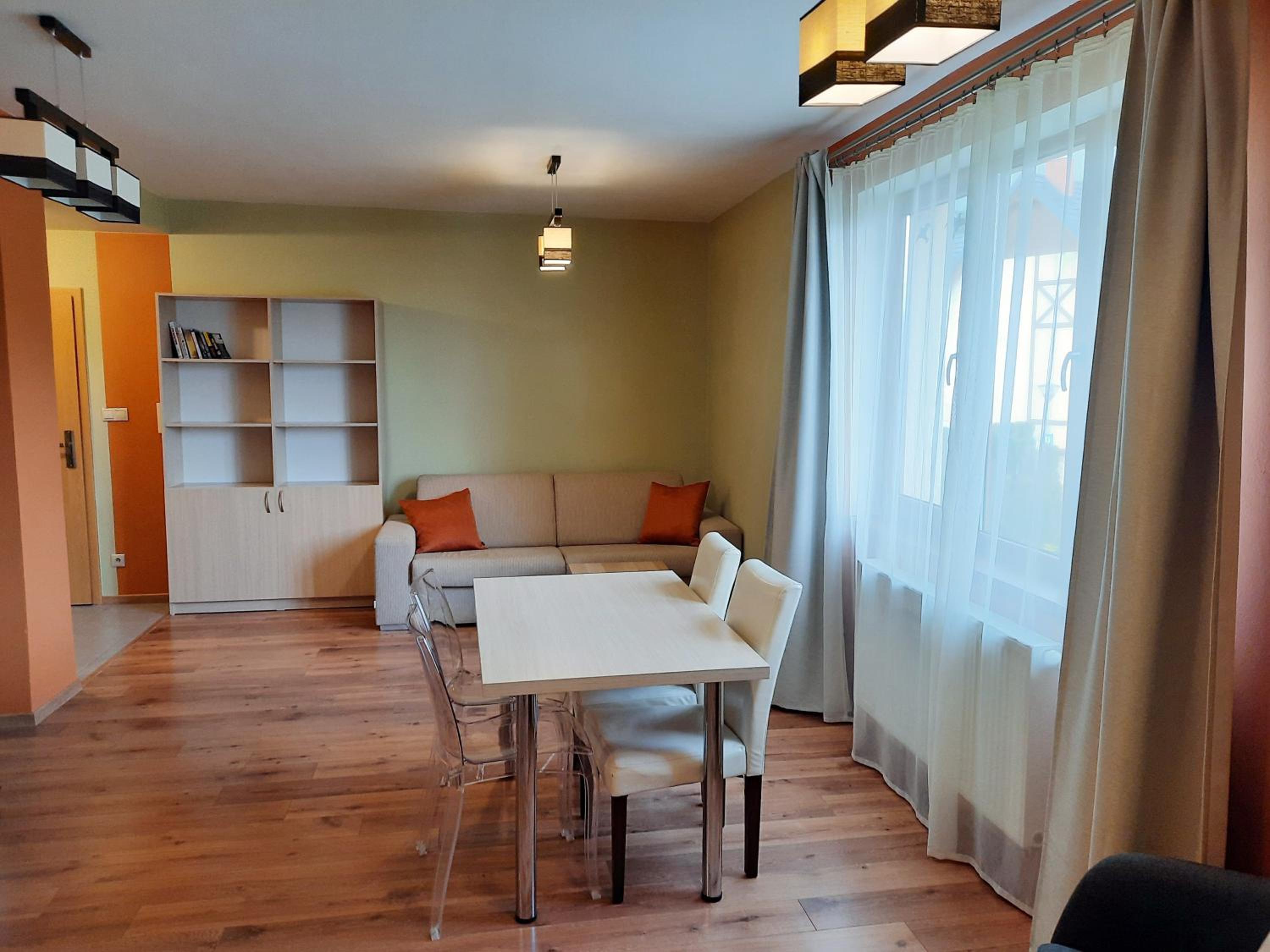 One-Bedroom Apartment with Balcony and Mountain View