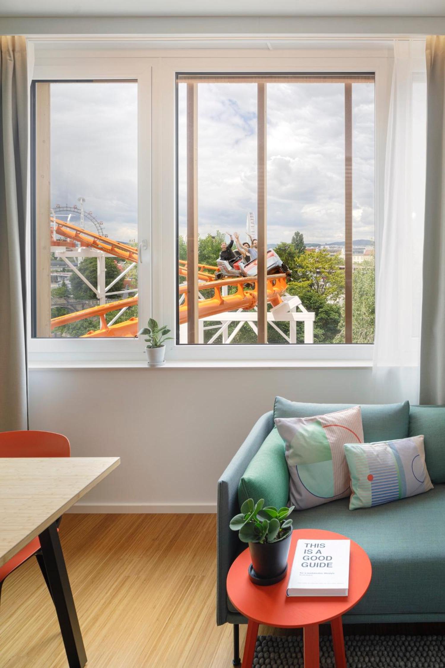 Loft Rollercoaster View
