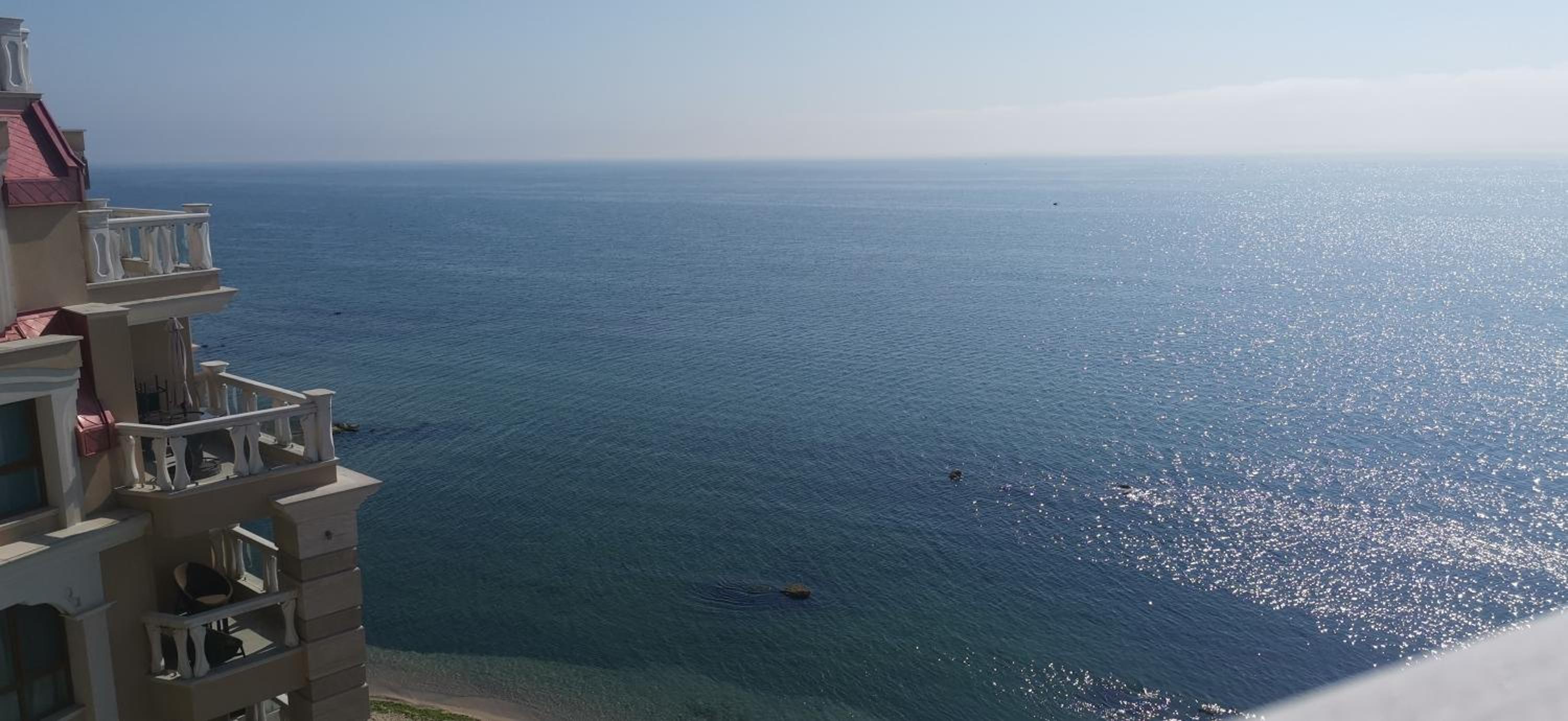 Deluxe One-Bedroom Apartment with Sea View photo 3
