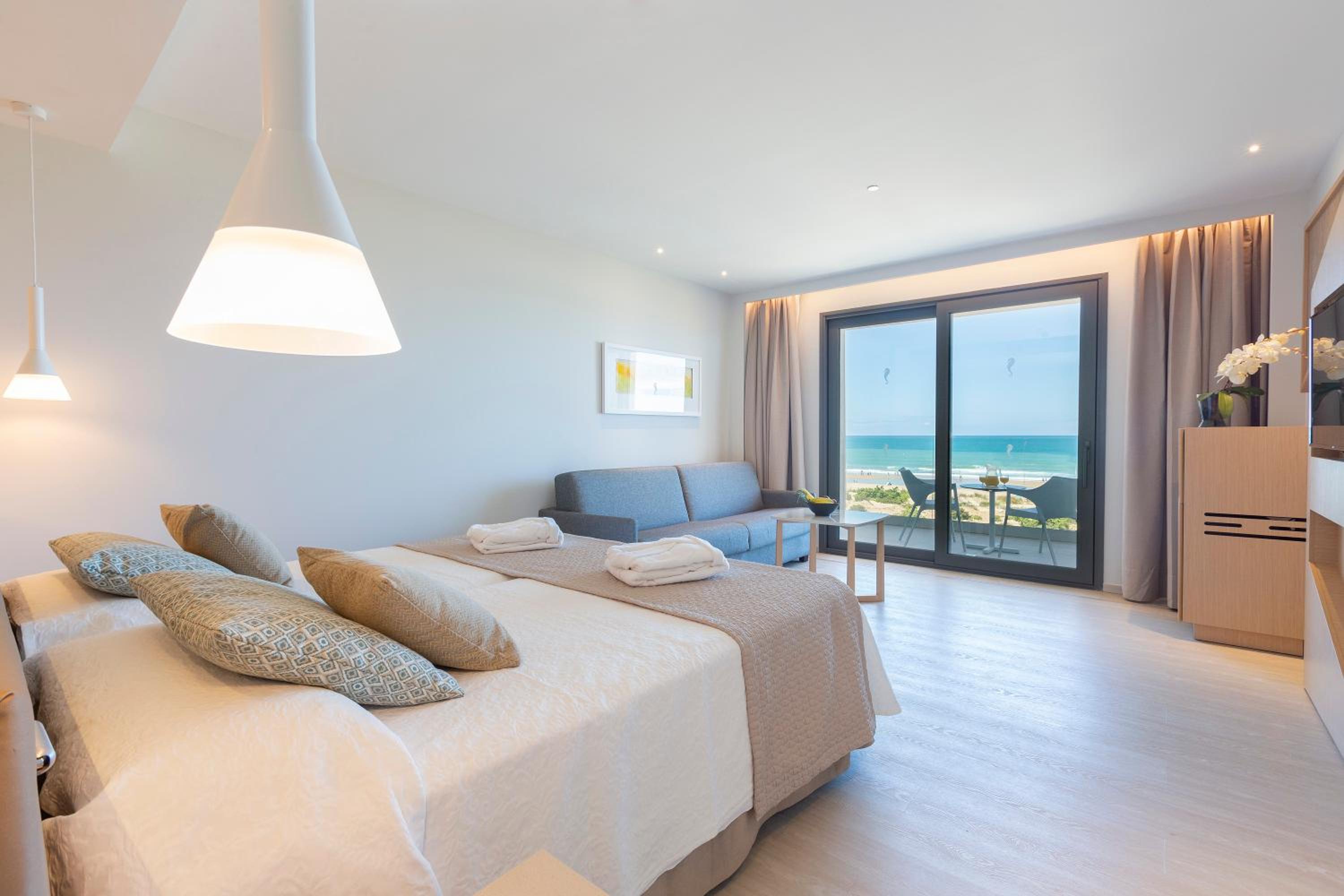 Suite Junior con vista al mar.