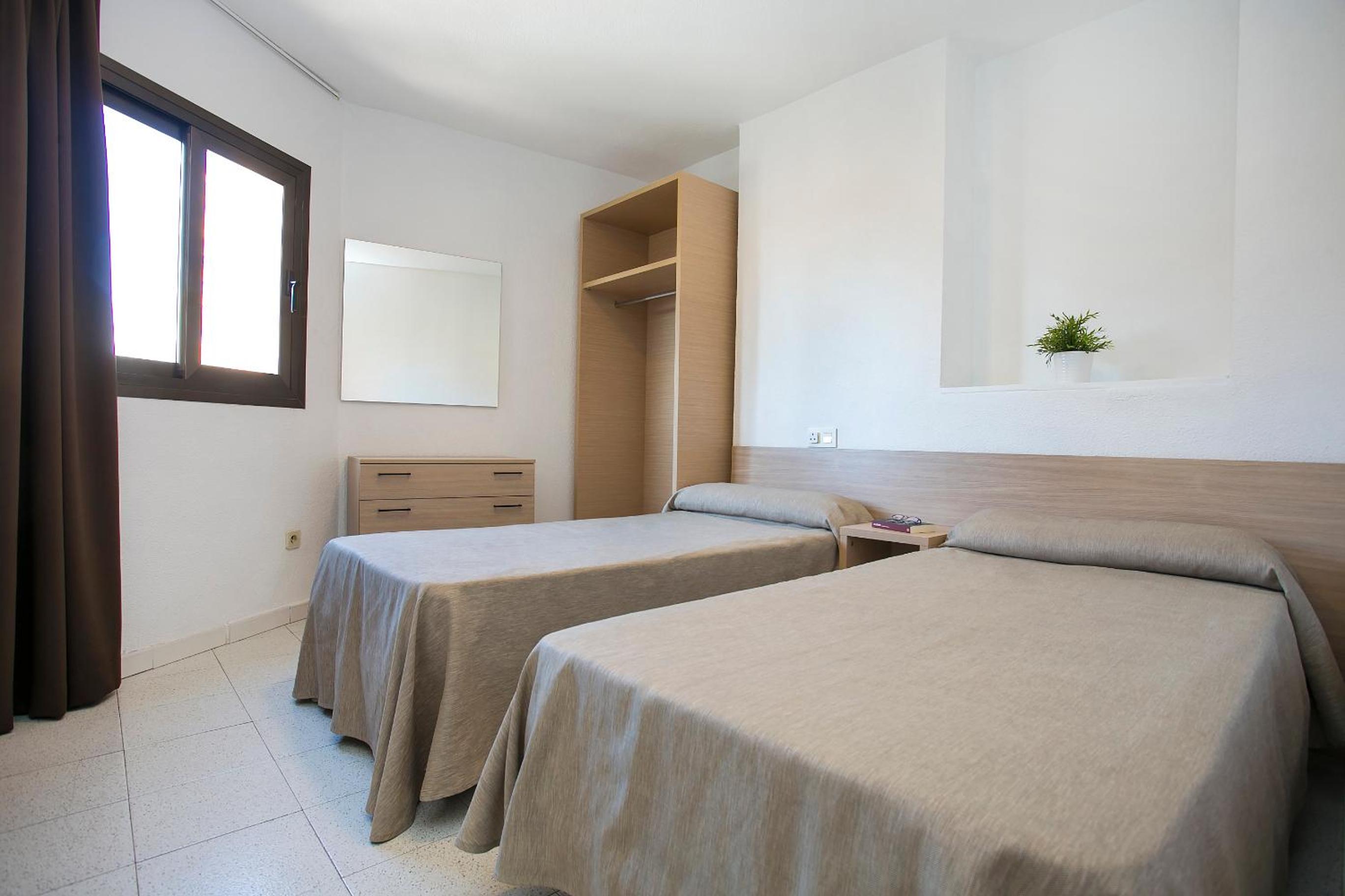 Apartamento de una habitación con terraza (2 adultos)