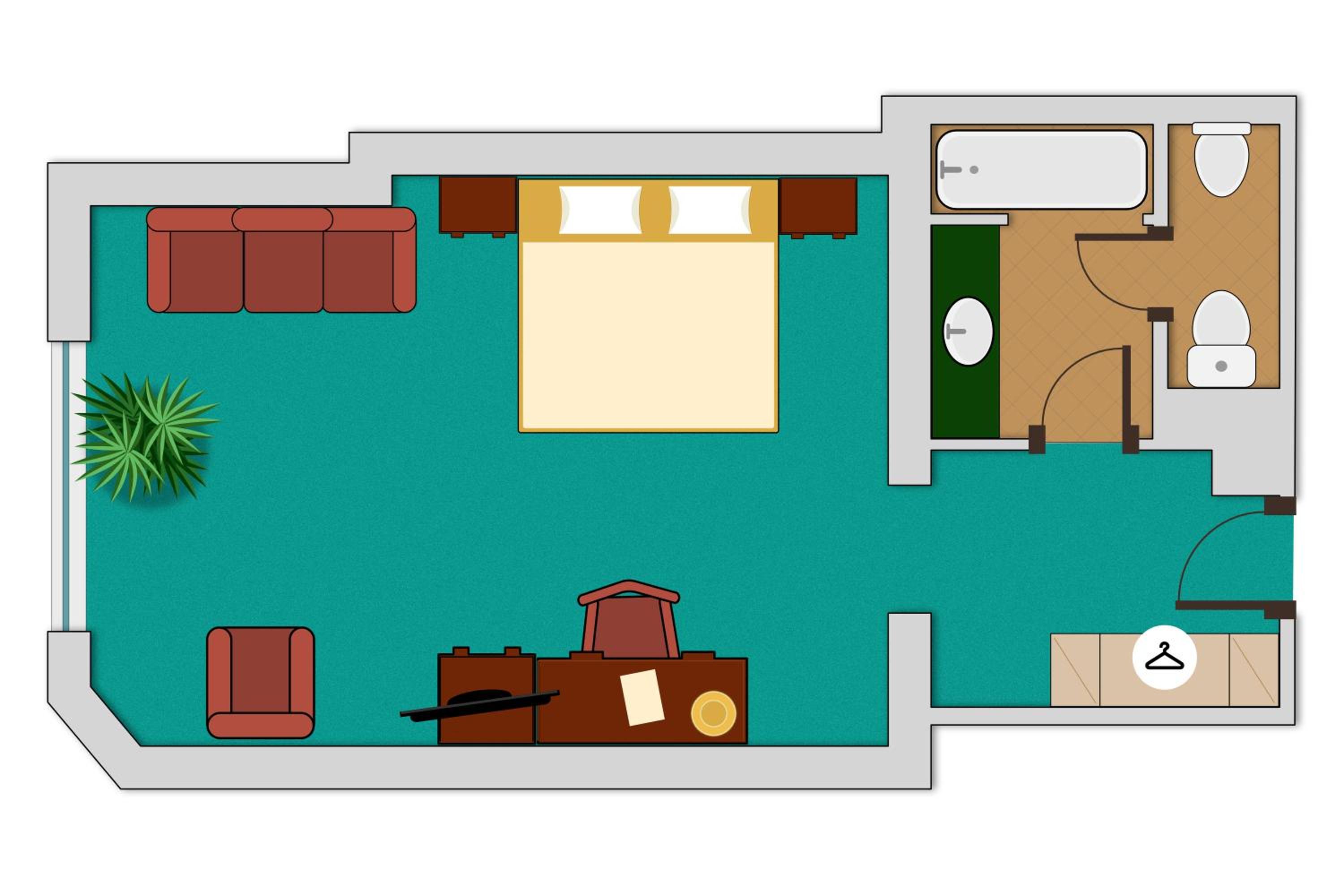 Supreme Double Room with Spa Street View and Entry to Wellness  - Photo 3
