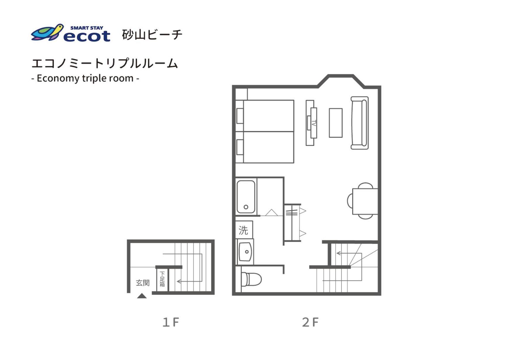 Economy Triple Room - Photo 16