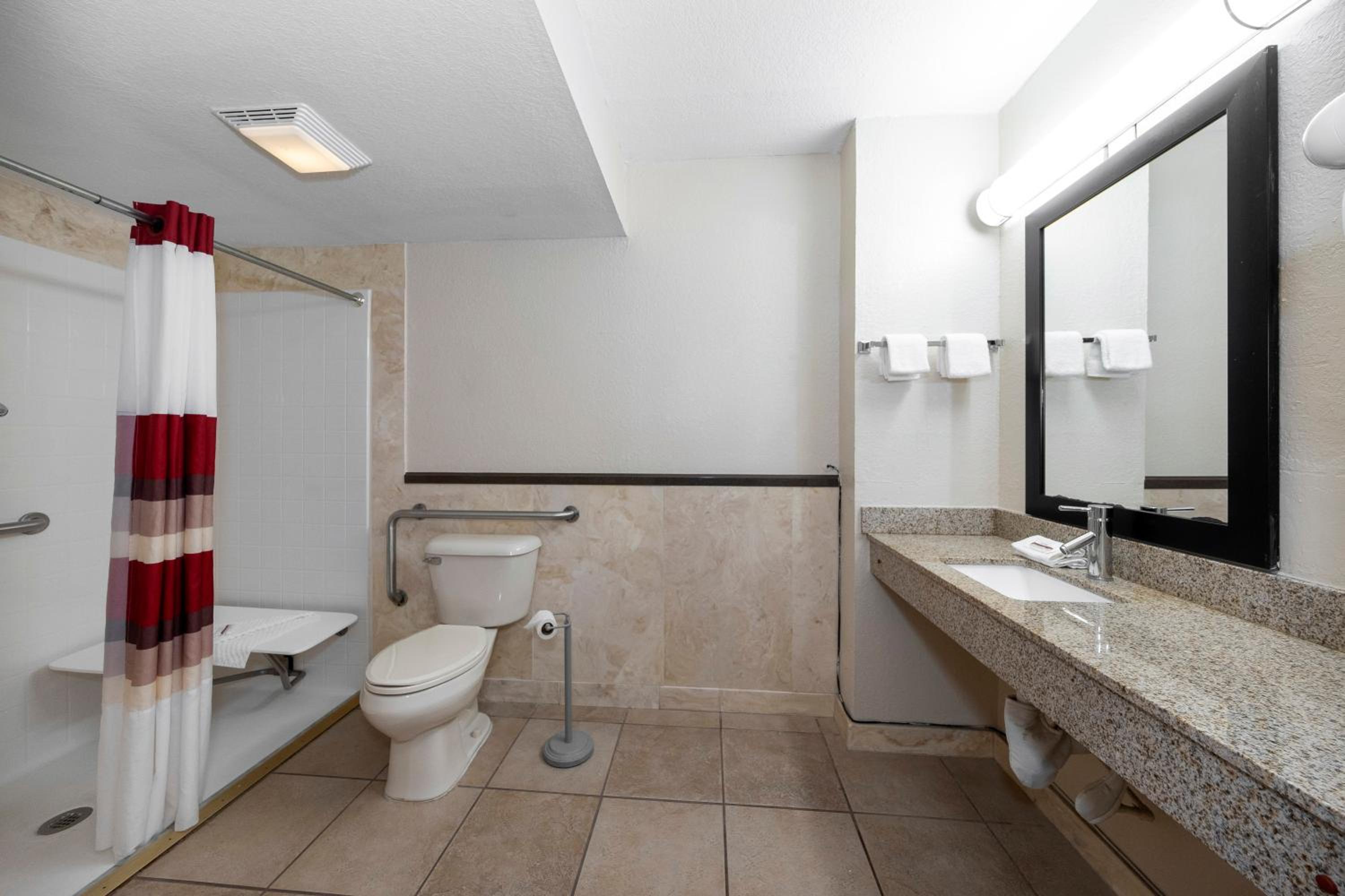Deluxe King Room Disability Access Roll-In Shower Non-Smoking - Photo 7