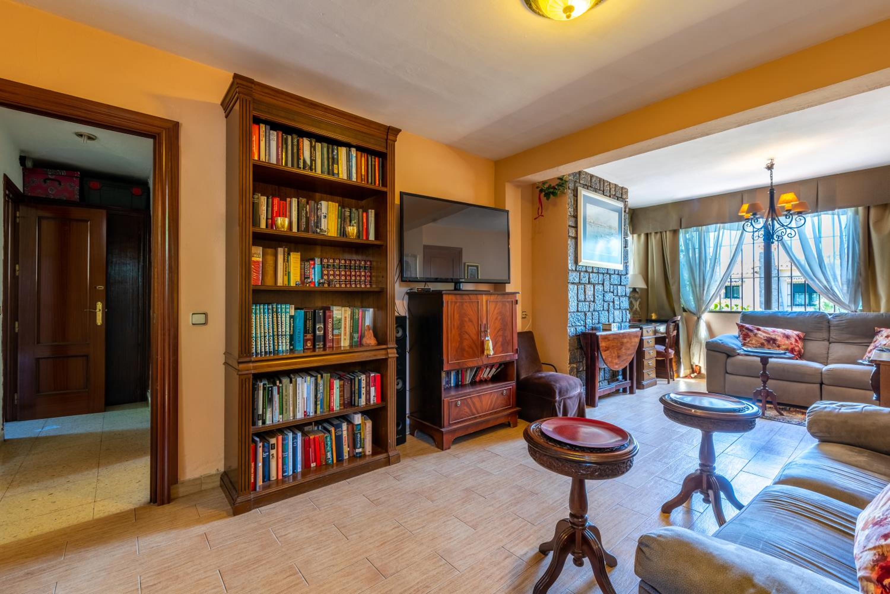 Villa con vistas al jardín