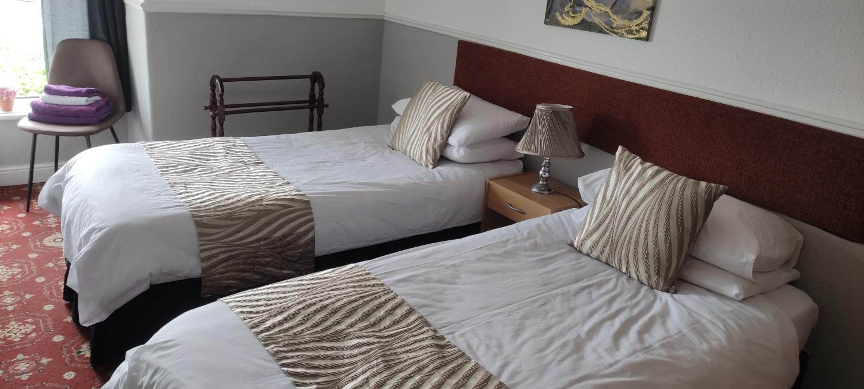 Budget Twin Room with Private External Bathroom