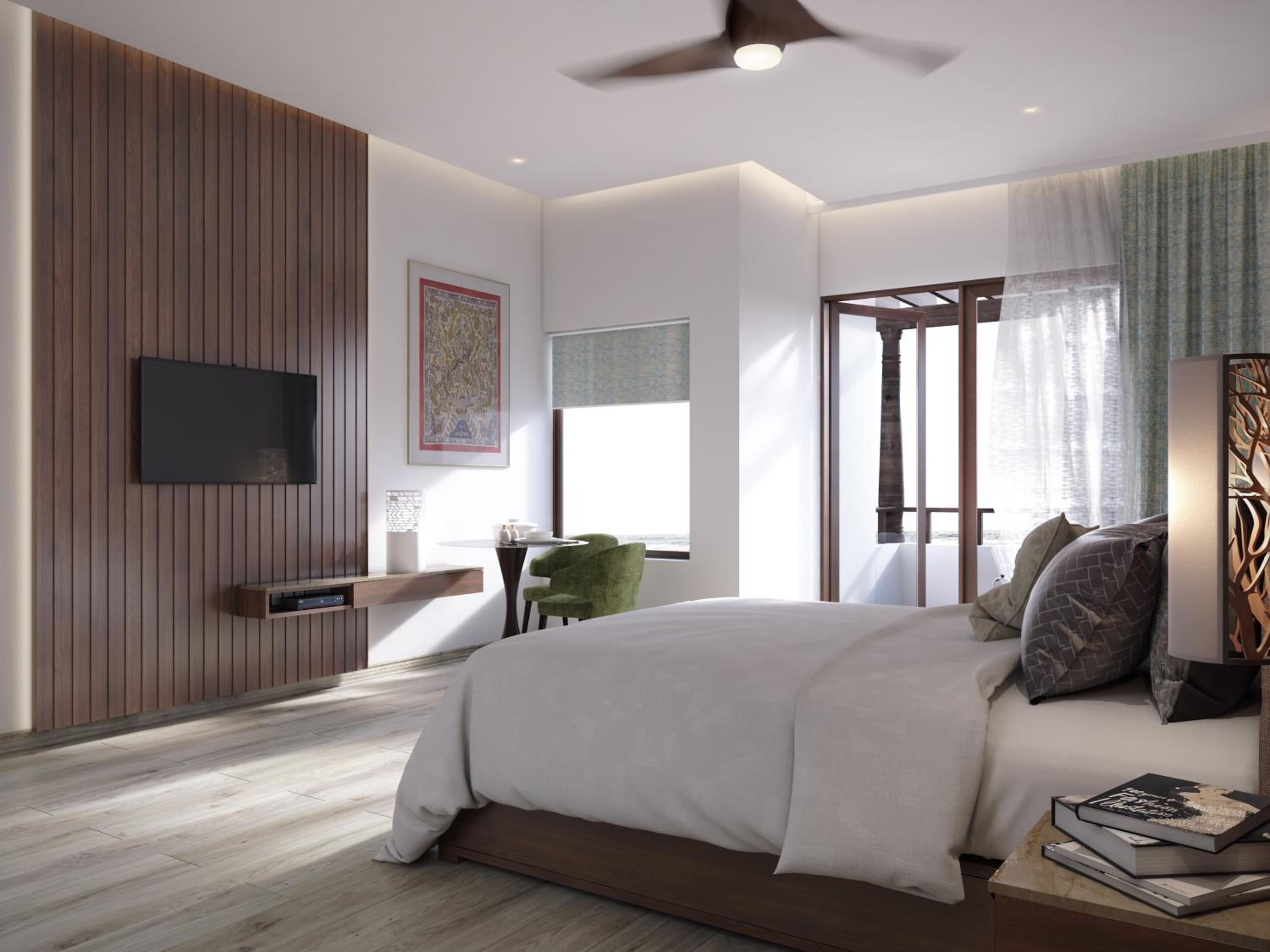 Executive Room with 15% discount on Food & soft beverages and Laundry