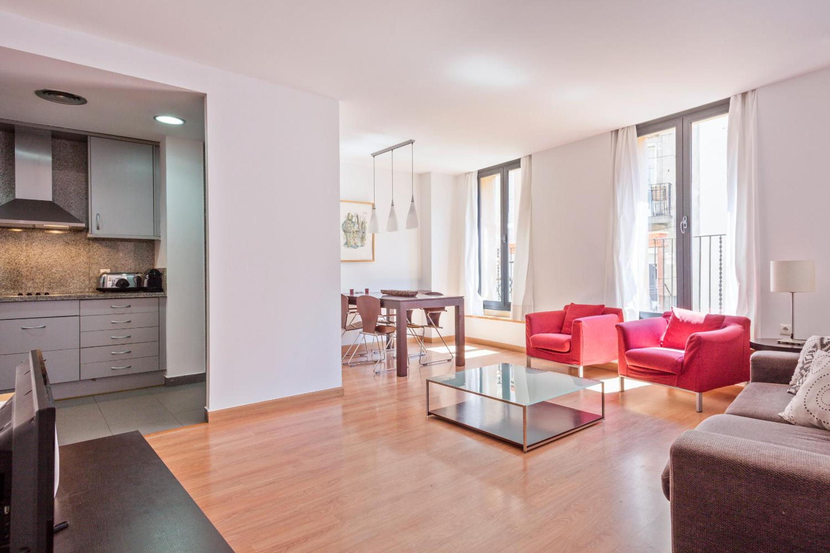 Apartamento de dos habitaciones