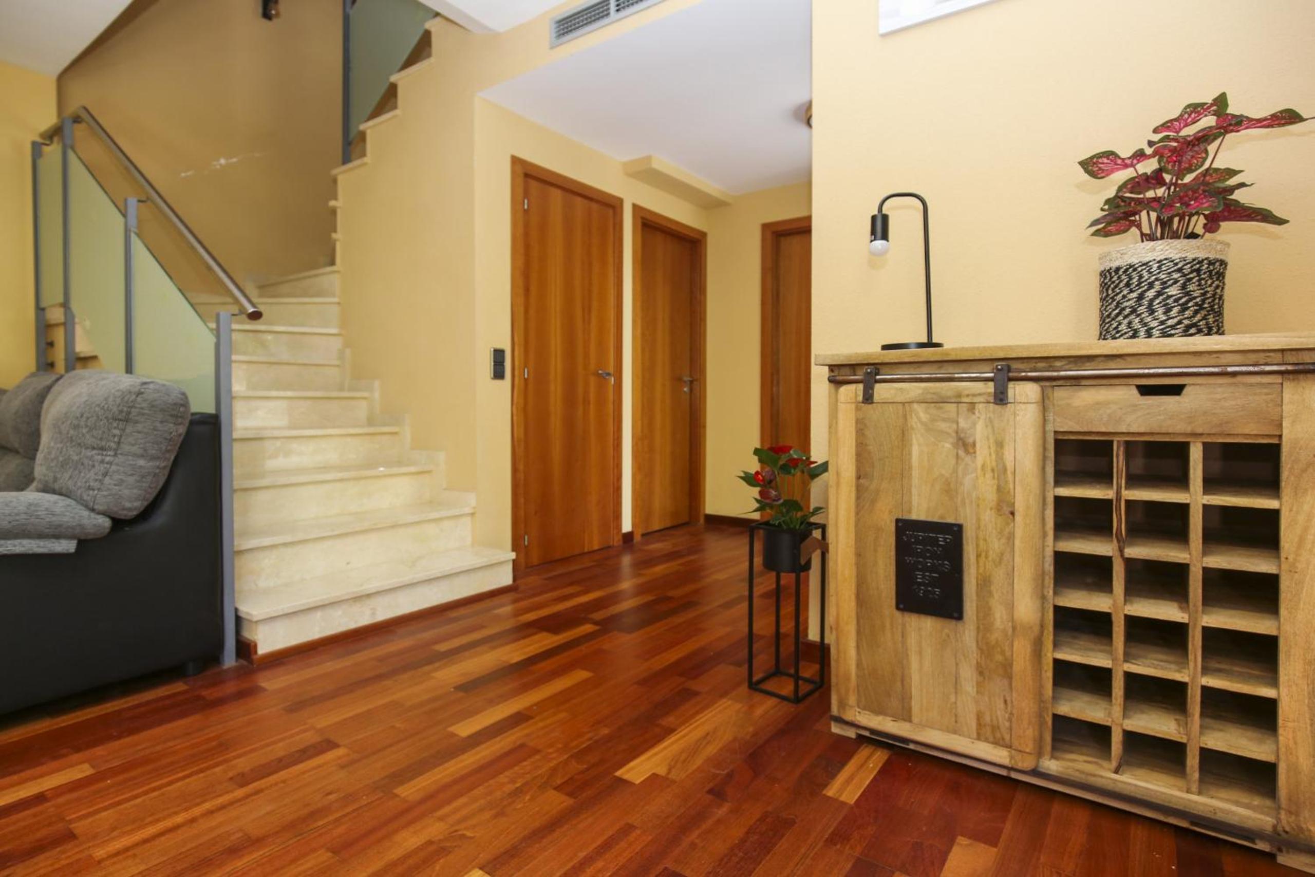Casa de cuatro habitaciones