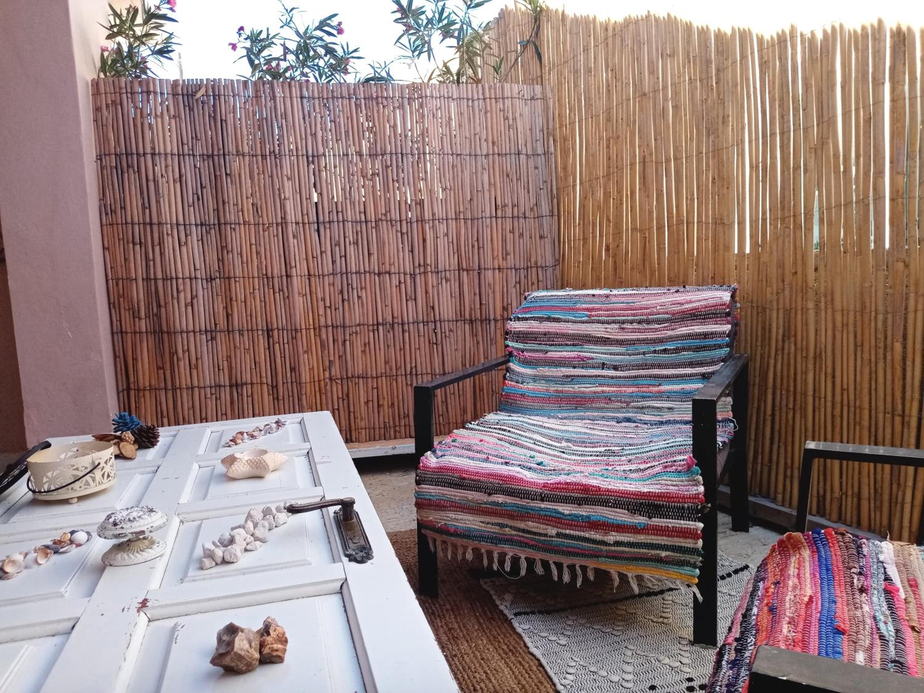 Twin Room with Private Patio photo 3