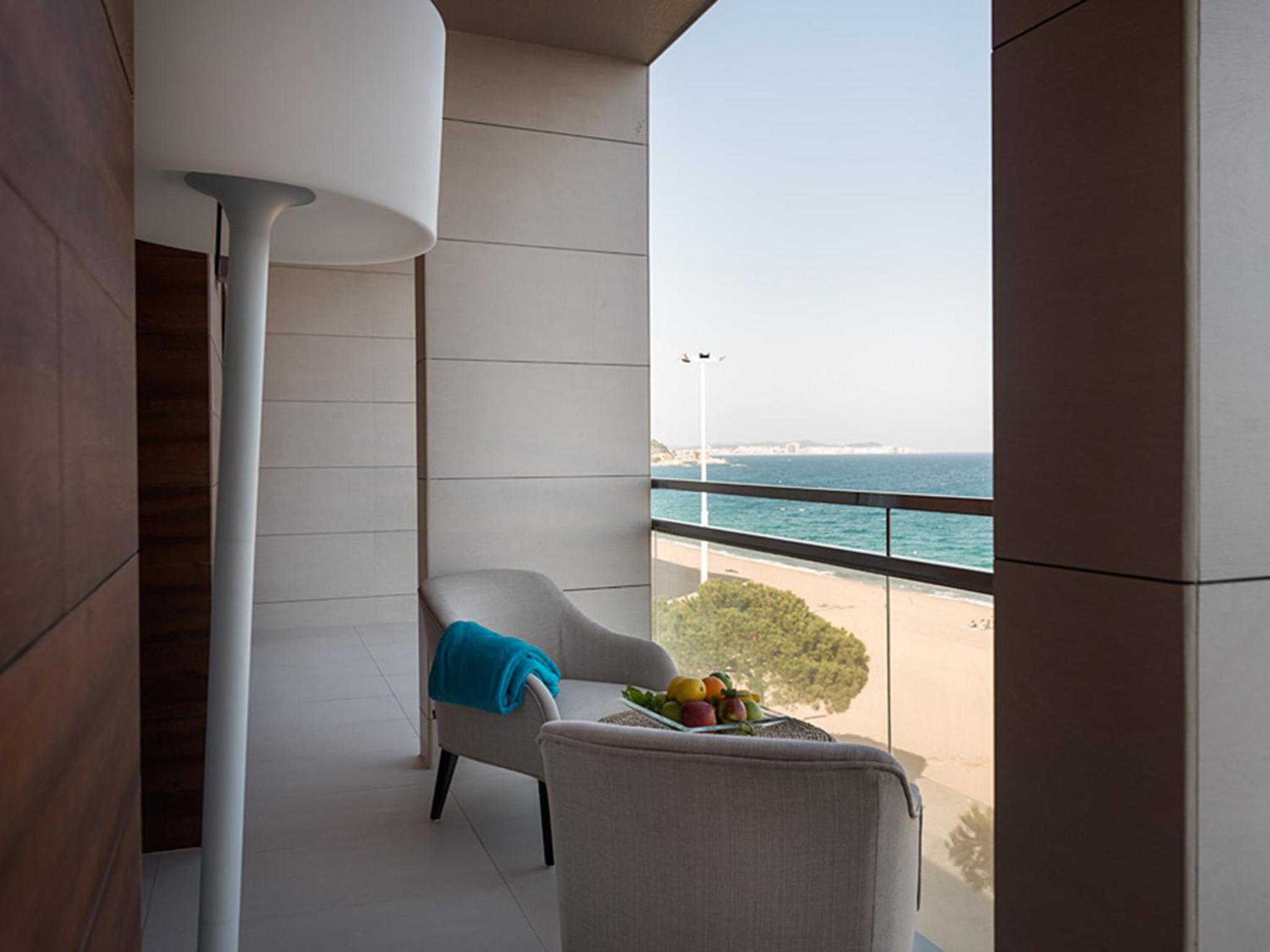 Suite con vista al mar con acceso al spa Suite con vista al mar con acceso al spa