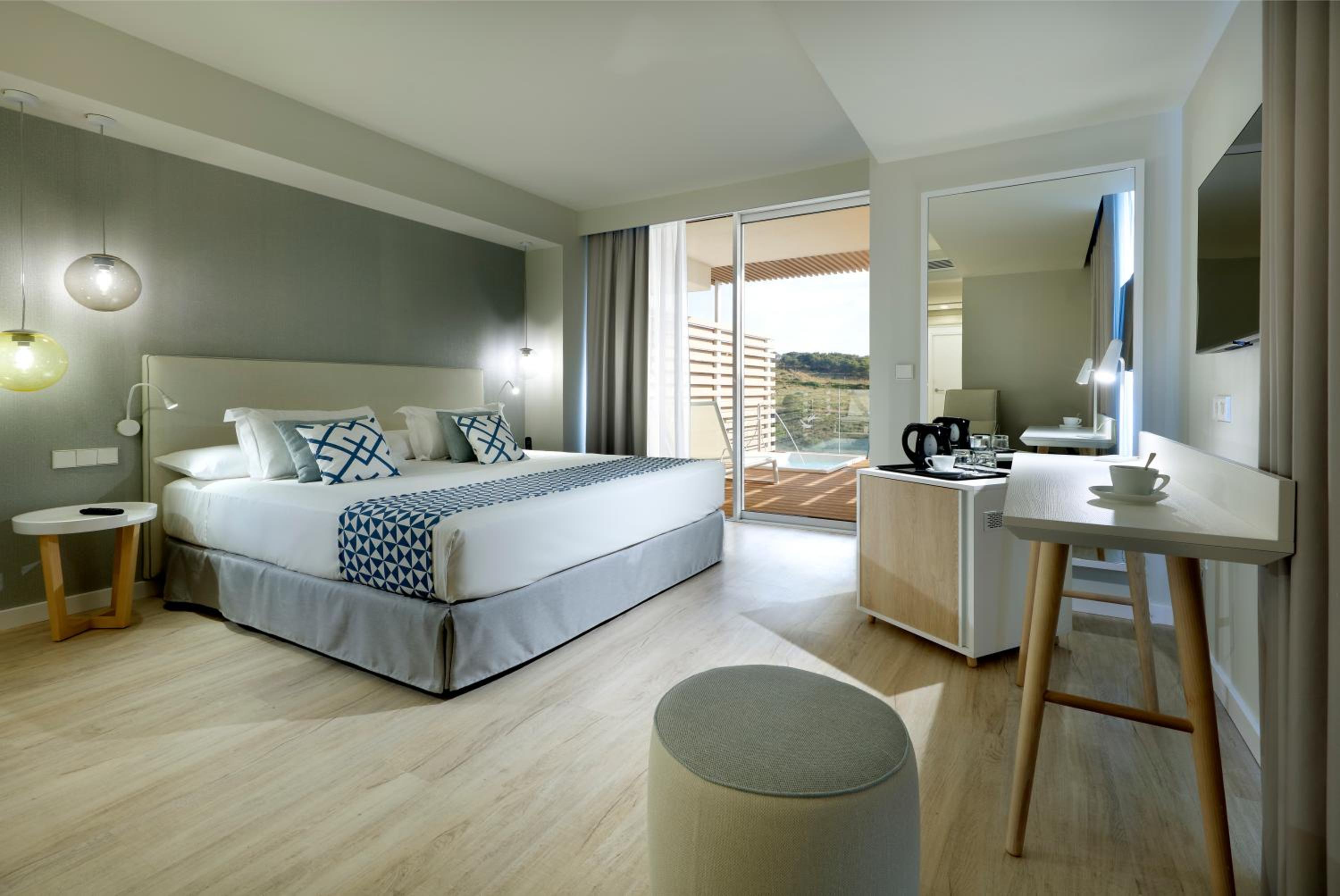 Terraza Deluxe con Jacuzzi