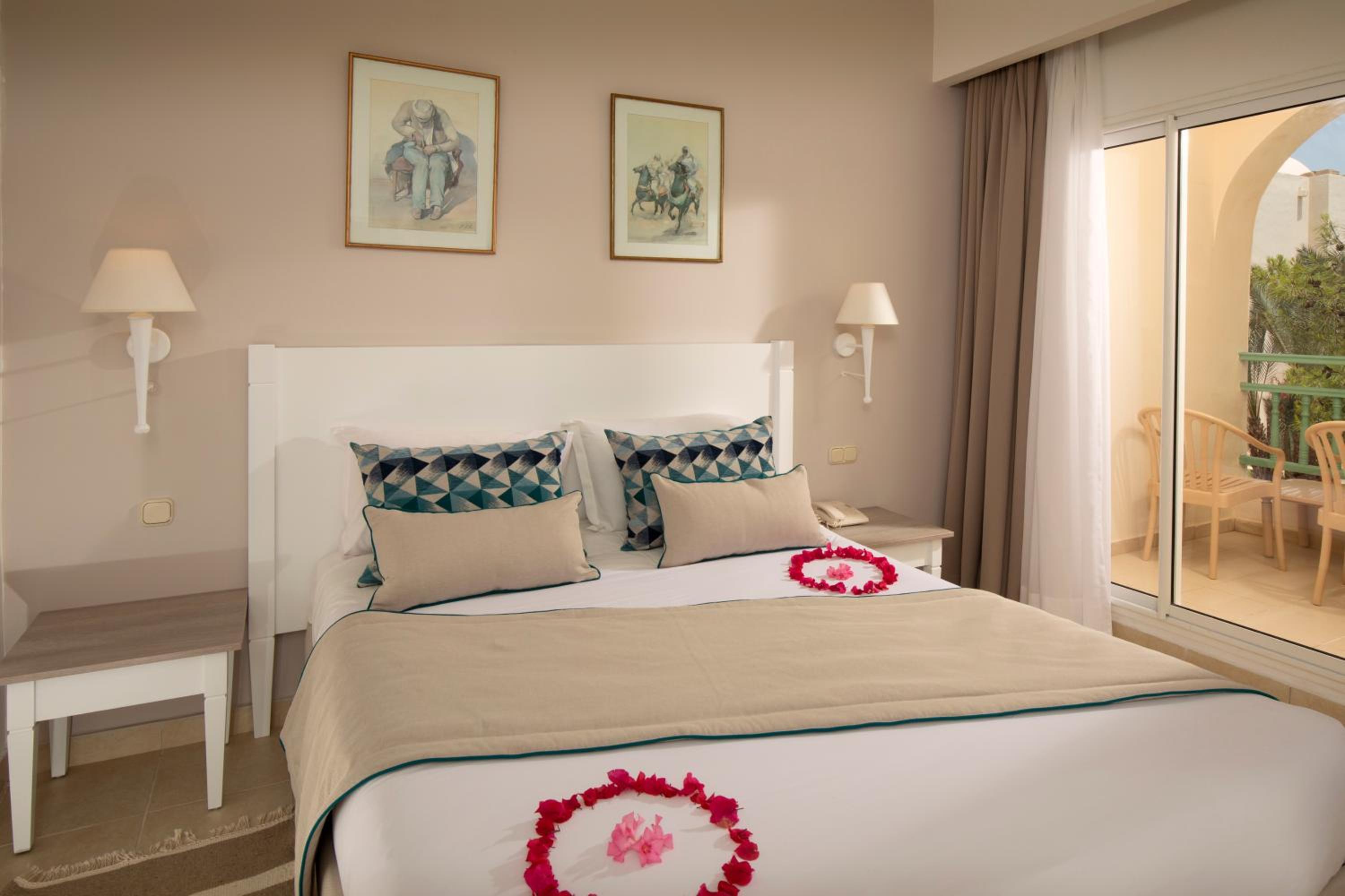 Quarto Quádruplo com Vista para o Jardim