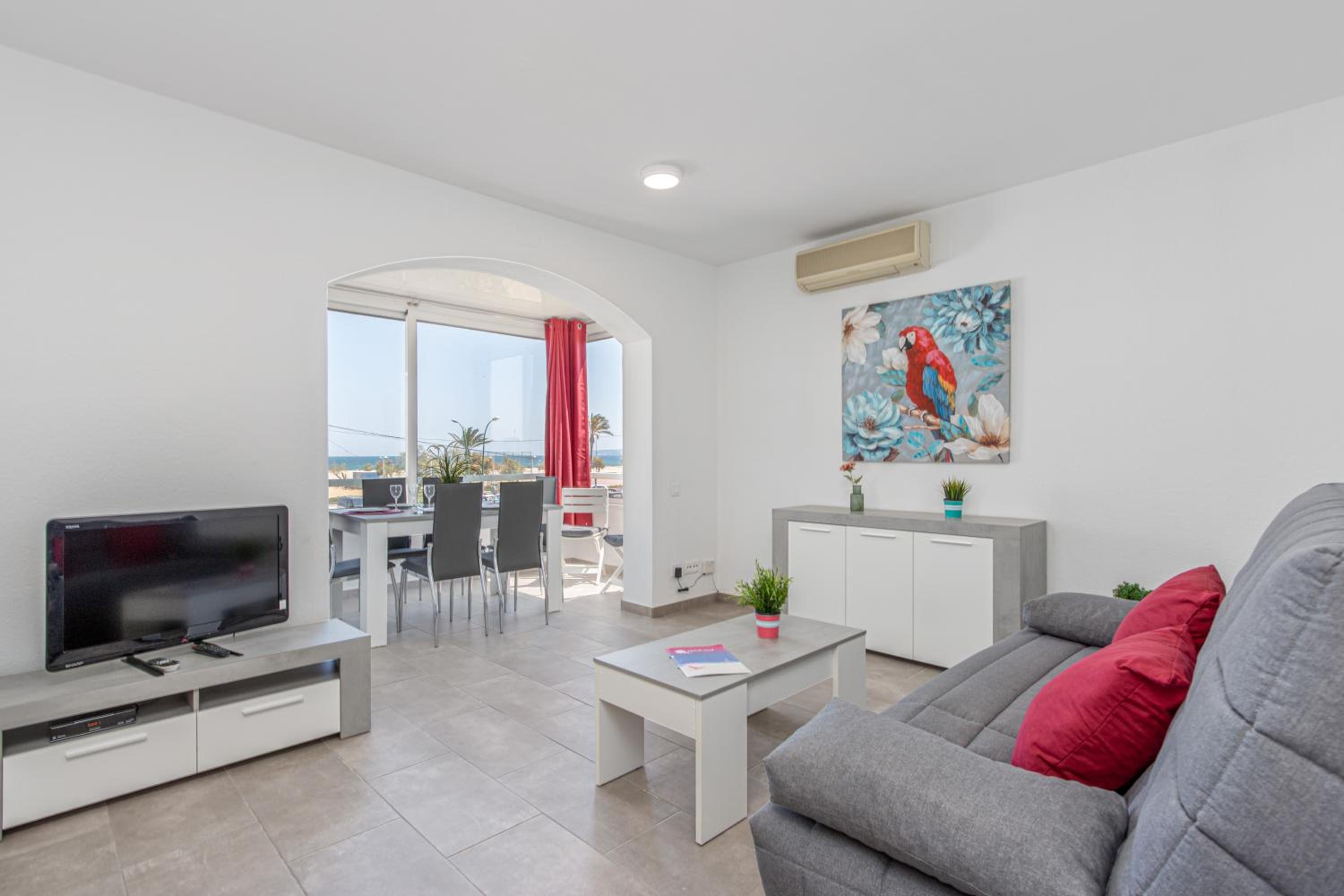 Apartamento con vista al mar